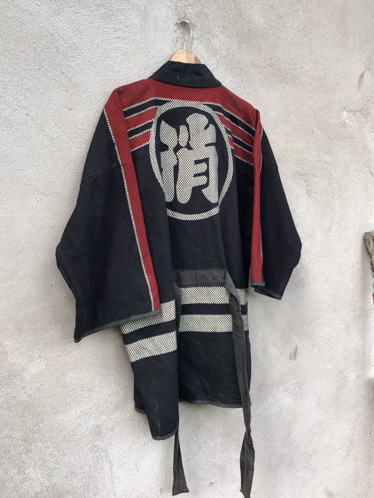 Vintage RARE VINTAGE 50s KIMONO FIREMAN SASHIKO BORO JACKET Size US L / EU 52-54 / 3 - 9 Thumbnail