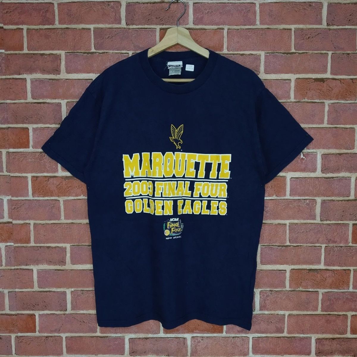 Vintage Marquette Final Tour 2003 Basketball Shirt