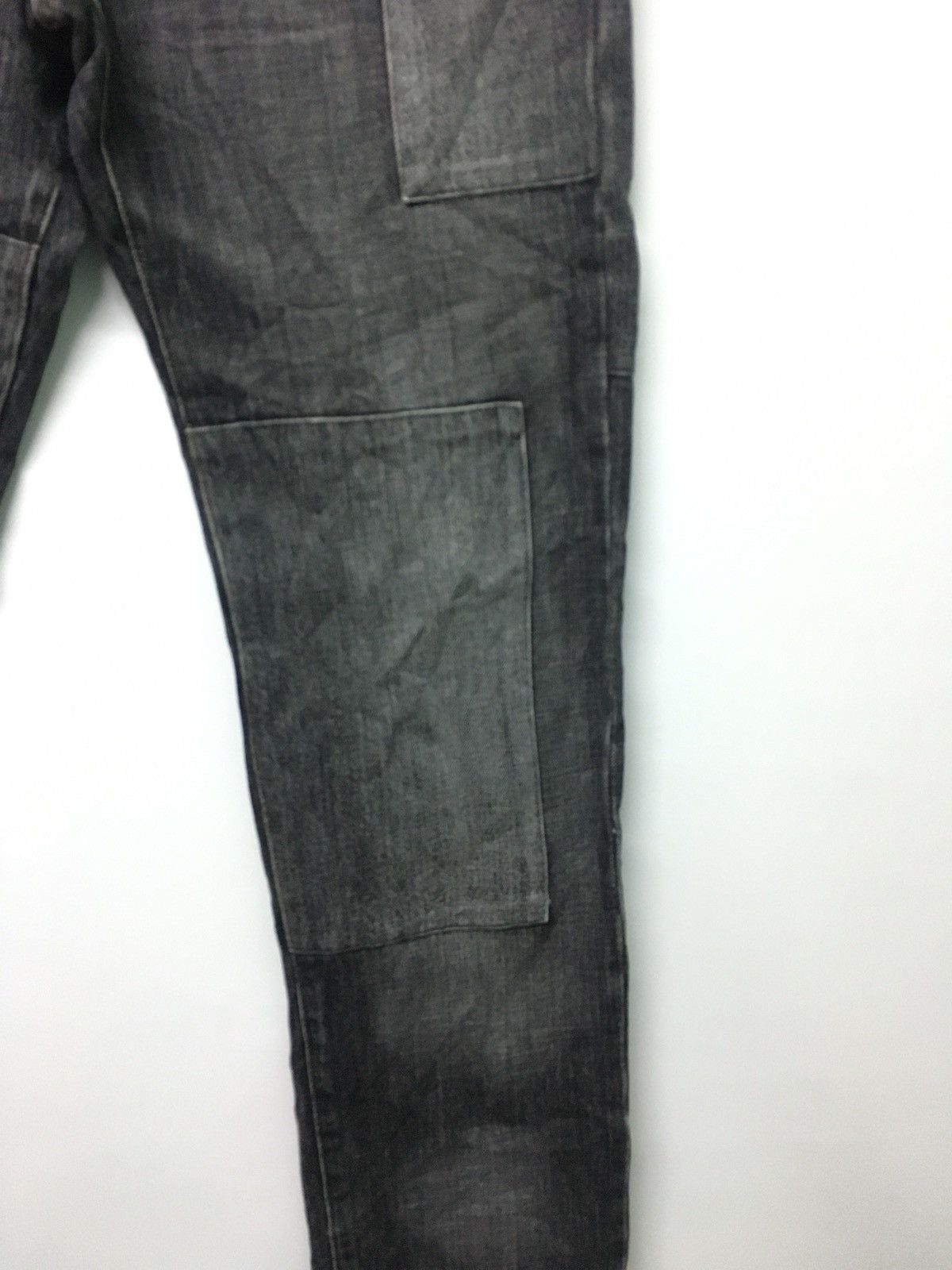 Uniqlo UNIQLO Jeans Faded Patch Work sashiko embroidery Size US 32 / EU 48 - 5 Thumbnail