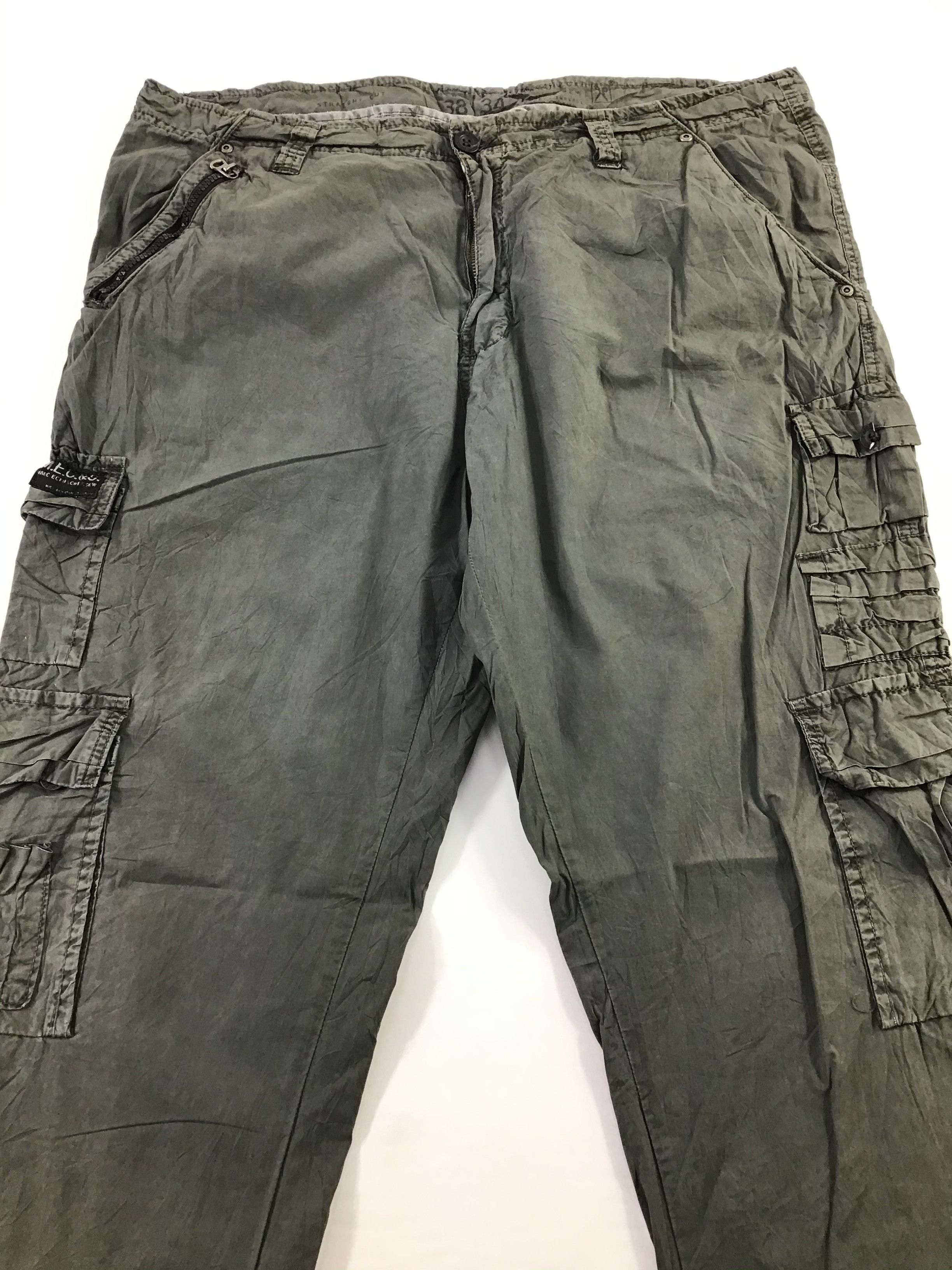 Japanese Brand Marc Ecro Cargo Pant-J109 Size US 39 - 3 Thumbnail
