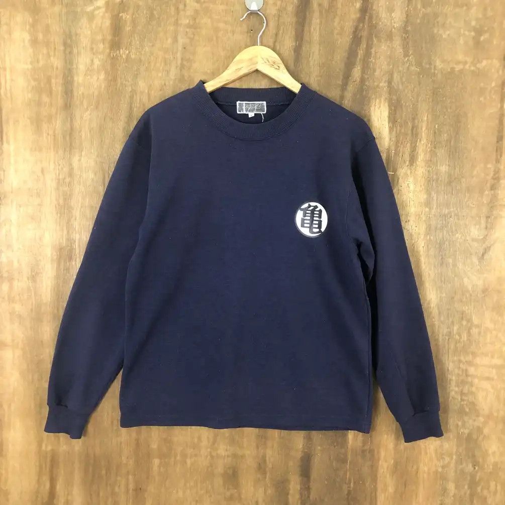 Anime × Japanese Brand Vintage Dragon Ball Z Anima Dark Blue Sweatshirt #0071 Size US M / EU 48-50 / 2 - 1 Thumbnail