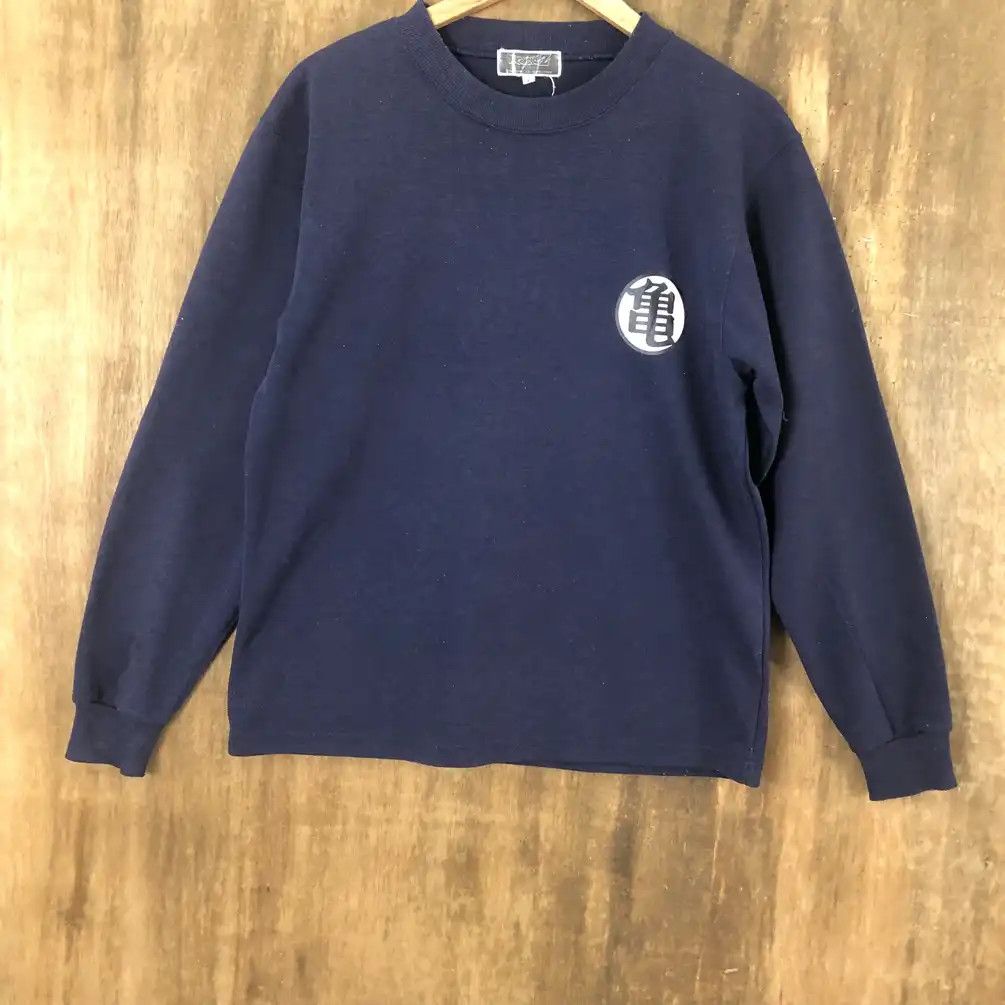 Anime × Japanese Brand Vintage Dragon Ball Z Anima Dark Blue Sweatshirt #0071 Size US M / EU 48-50 / 2 - 2 Thumbnail
