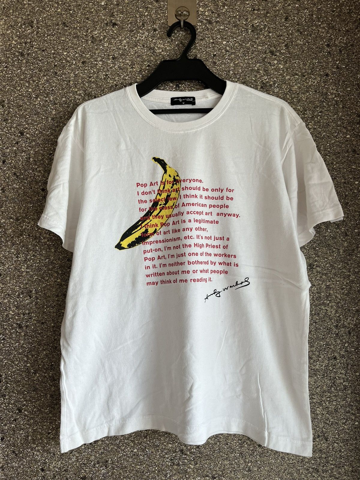 Vintage Andy warhol ft75 Size US M / EU 48-50 / 2 - 1 Thumbnail