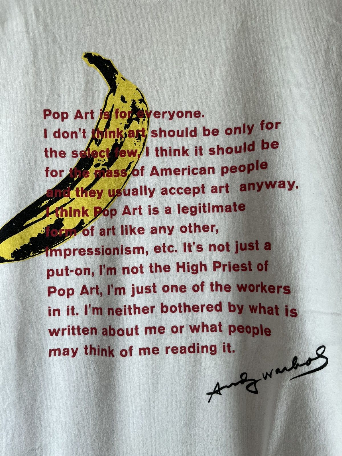 Vintage Andy warhol ft75 Size US M / EU 48-50 / 2 - 2 Thumbnail