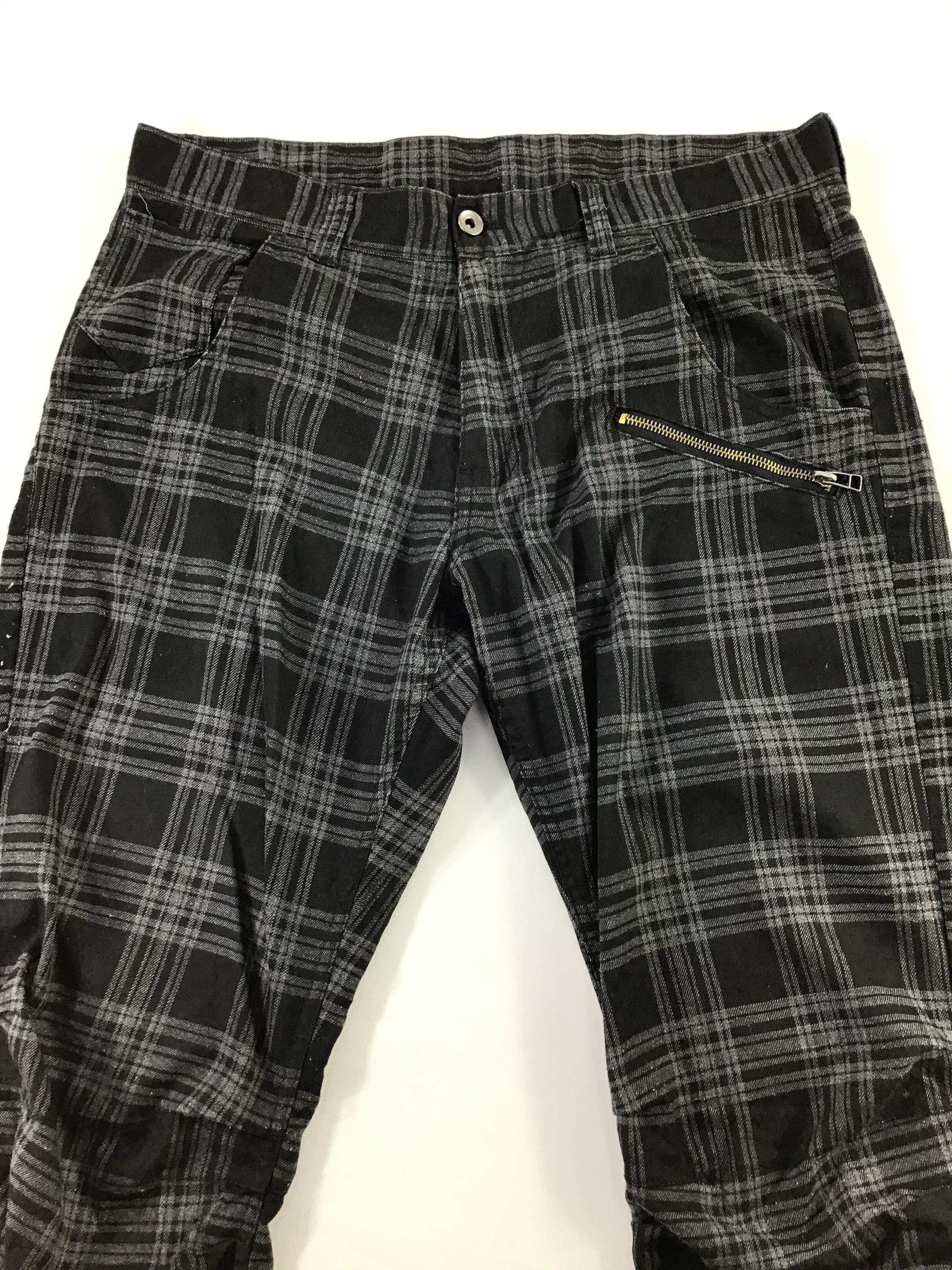 Japanese Brand Stripe Parachute Cargo Pant-J037 Size US 35 - 3 Thumbnail