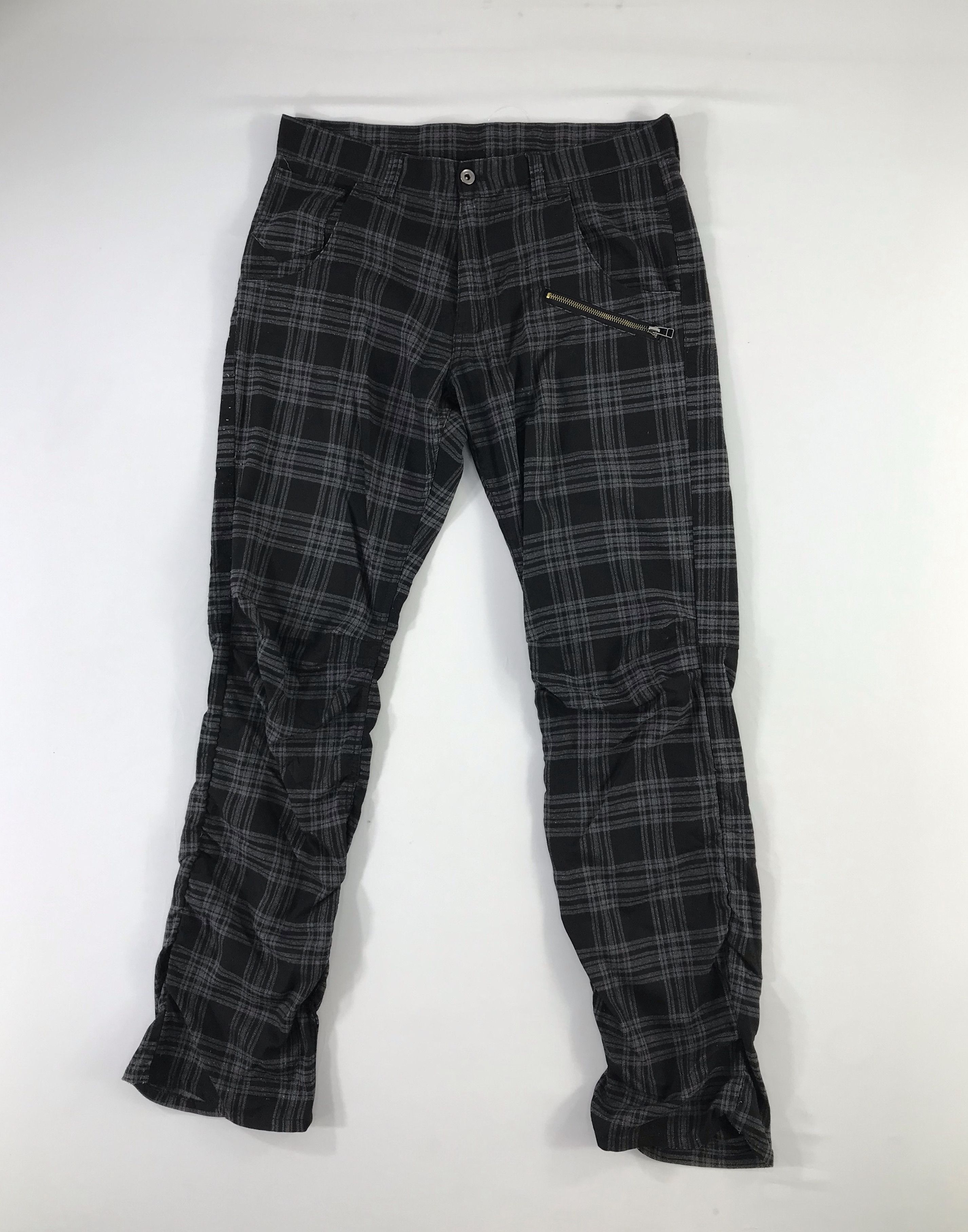 Japanese Brand Stripe Parachute Cargo Pant-J037 Size US 35 - 1 Thumbnail