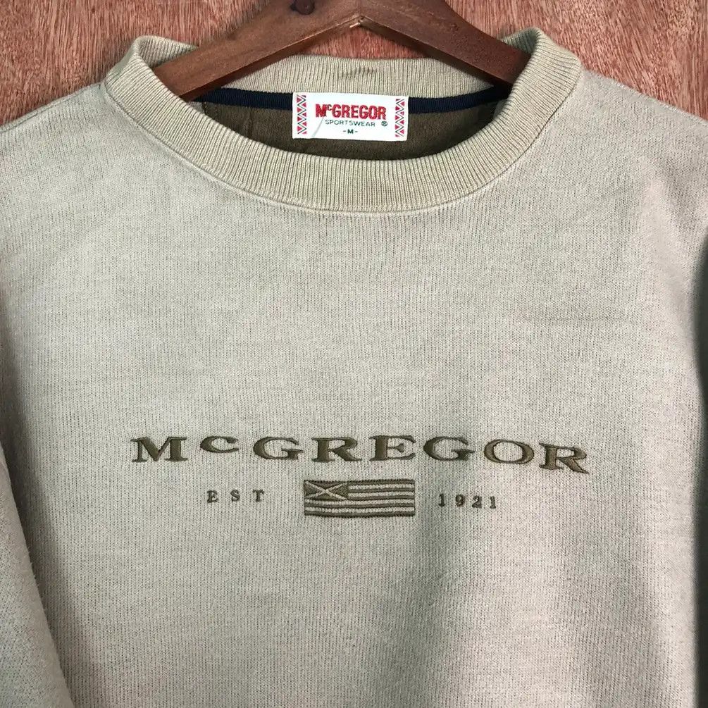 McGregor × Vintage Vintage Mc Gregor Brown Sweatshirt #415 Size US M / EU 48-50 / 2 - 4 Thumbnail