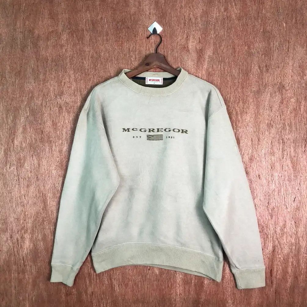 McGregor × Vintage Vintage Mc Gregor Brown Sweatshirt #415 Size US M / EU 48-50 / 2 - 1 Thumbnail
