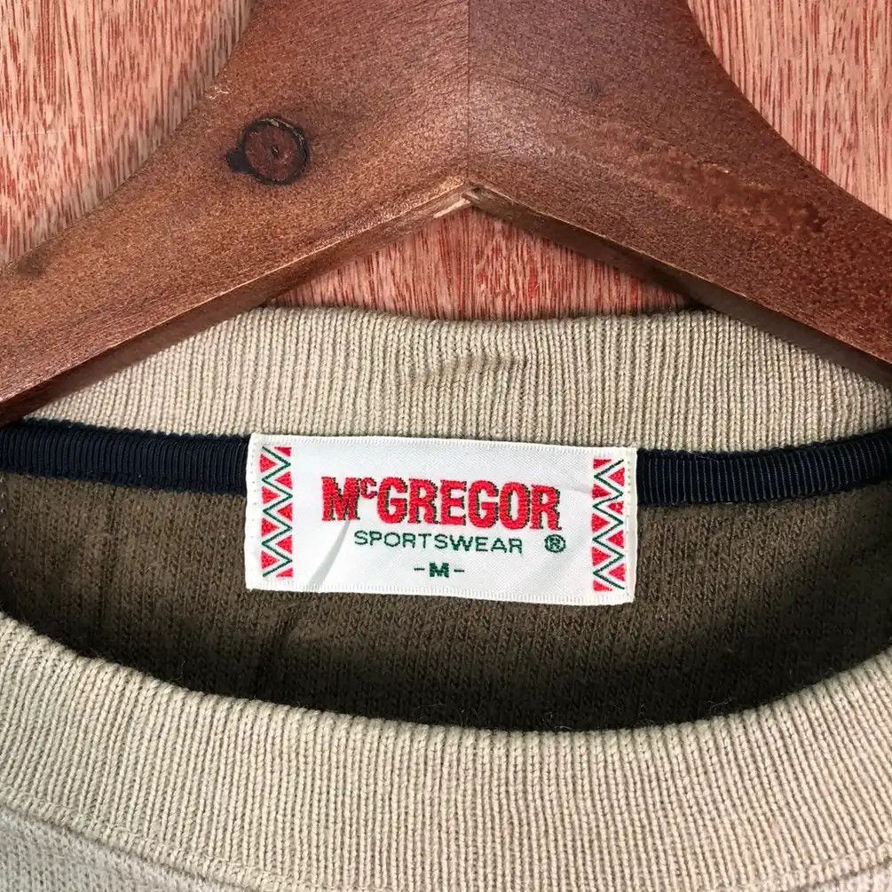 McGregor × Vintage Vintage Mc Gregor Brown Sweatshirt #415 Size US M / EU 48-50 / 2 - 5 Thumbnail