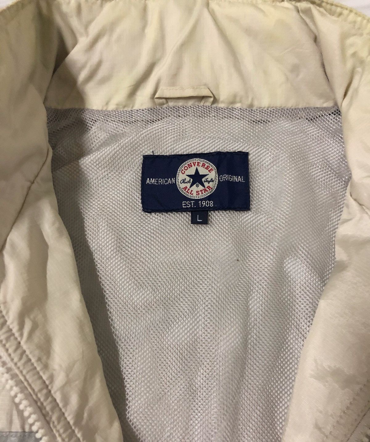 Converse × Vintage 🔥Vintage Est 1908 Converse Windbreaker Jacket Size US L / EU 52-54 / 3 - 5 Thumbnail