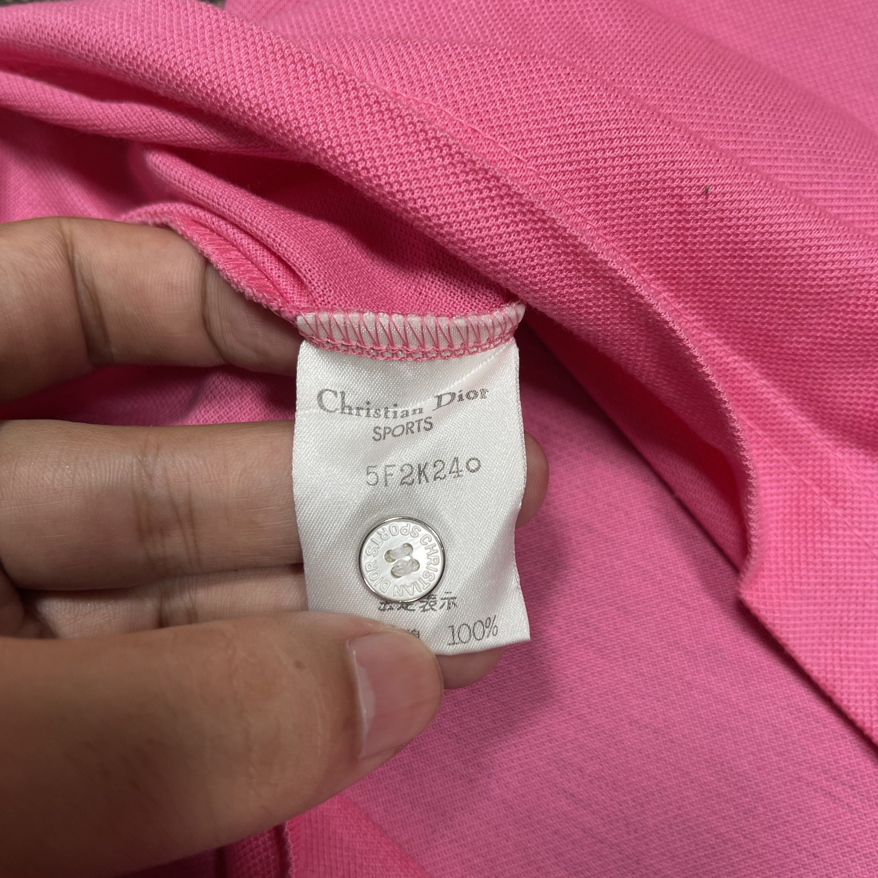 Christian Dior Monsieur 1990s Christian Dior Plain Polo Shirt Size US L / EU 52-54 / 3 - 6 Thumbnail