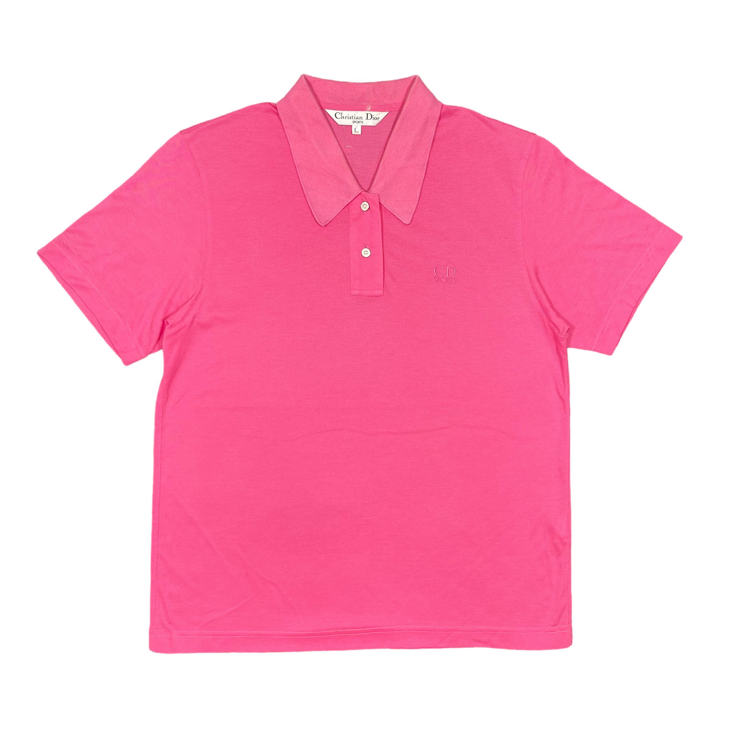 Christian Dior】1990s S/S Polo Shirt