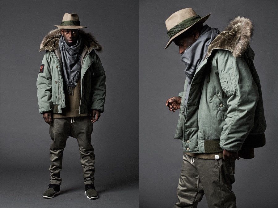 MAGIC STICK 2016 CROPPED DOWN-FiLLED N-2B COAT PARKA FUR-LiNED HOOD Size US M / EU 48-50 / 2 - 2 Thumbnail