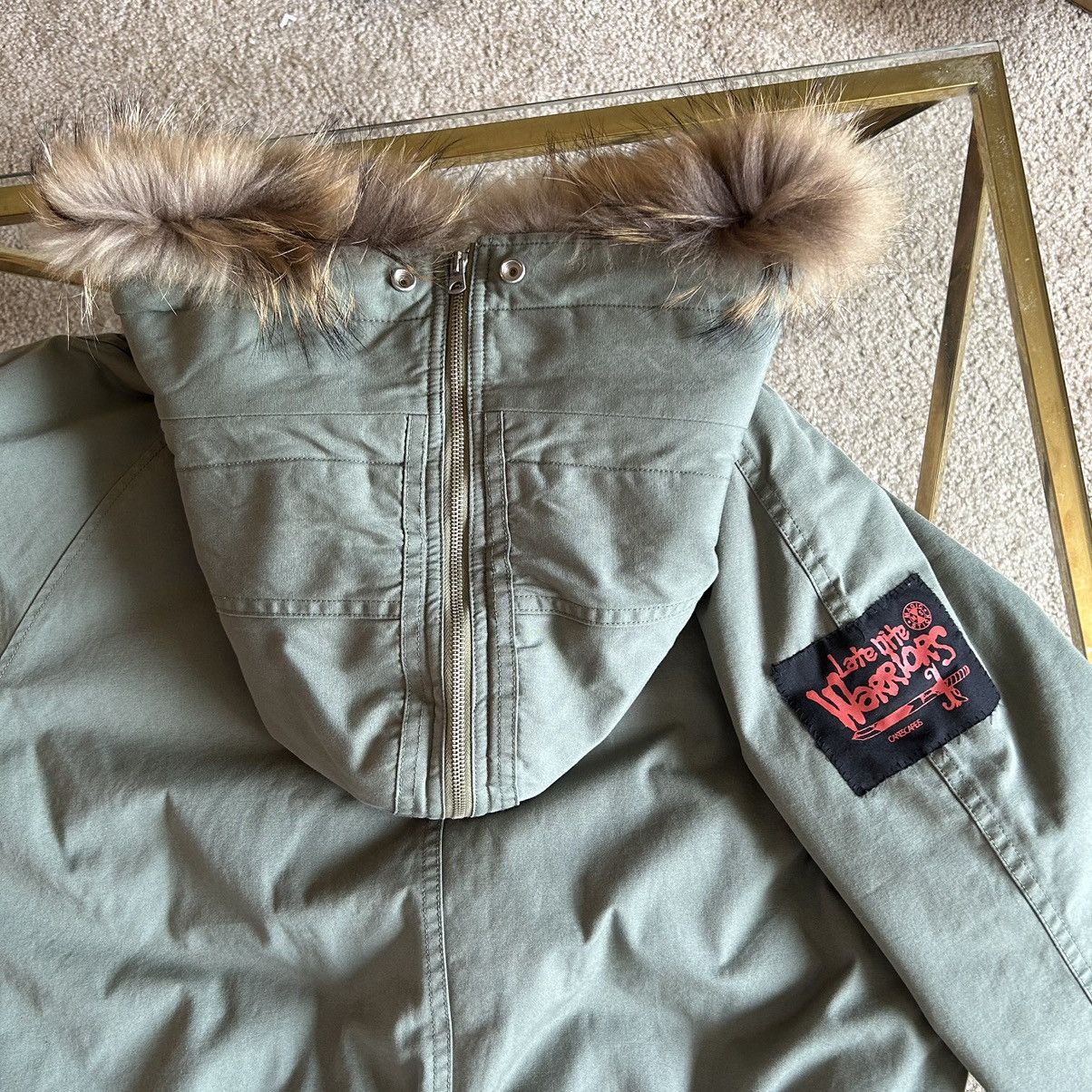 MAGIC STICK 2016 CROPPED DOWN-FiLLED N-2B COAT PARKA FUR-LiNED HOOD Size US M / EU 48-50 / 2 - 13 Thumbnail