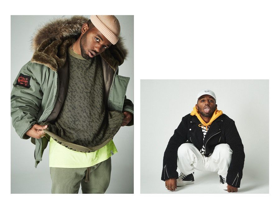 MAGIC STICK 2016 CROPPED DOWN-FiLLED N-2B COAT PARKA FUR-LiNED HOOD Size US M / EU 48-50 / 2 - 3 Thumbnail