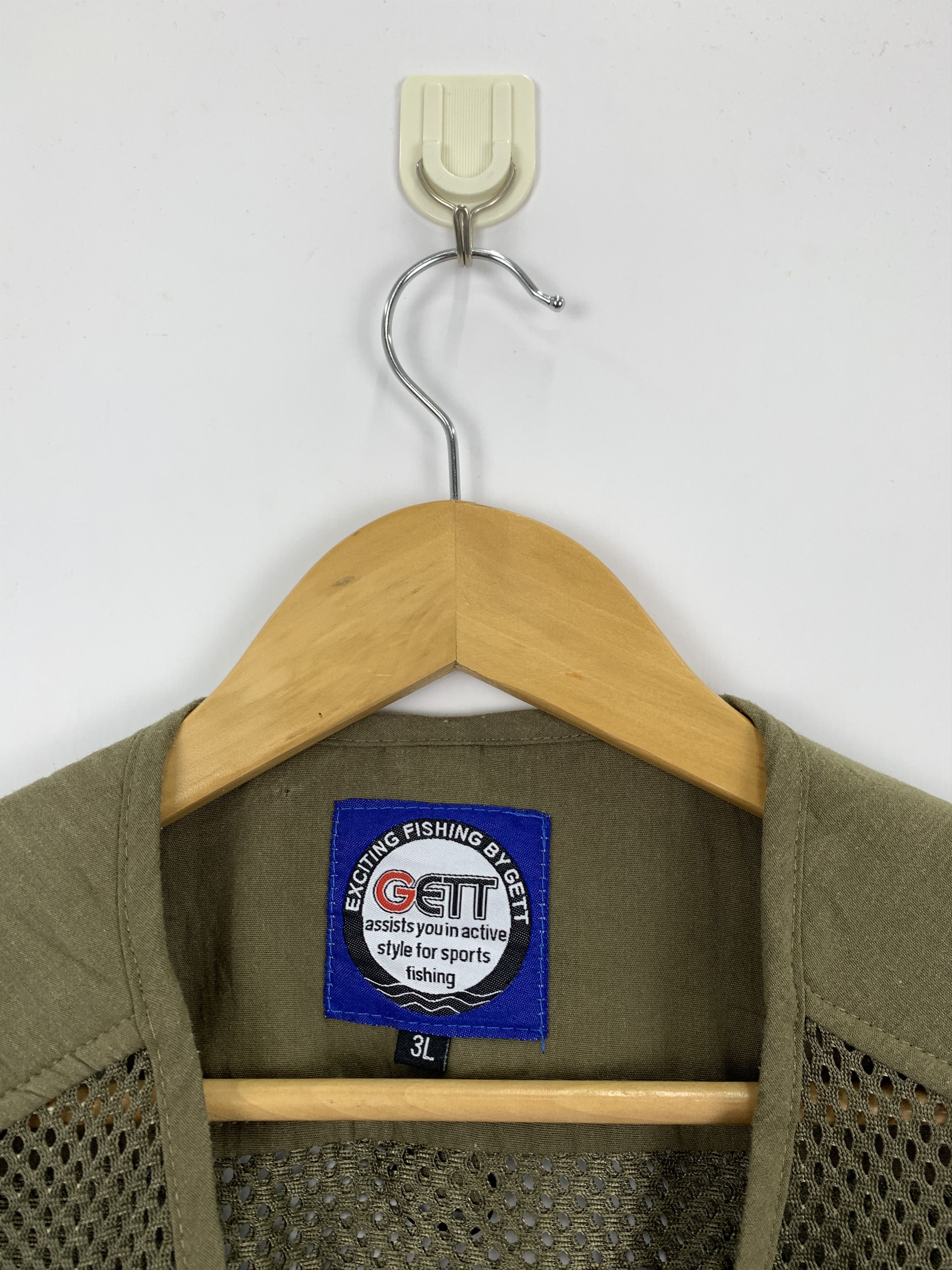 Vintage Vintage Japanese Brand Fishing Tactical Vest J0855 Size US XXL / EU 58 / 5 - 8 Thumbnail