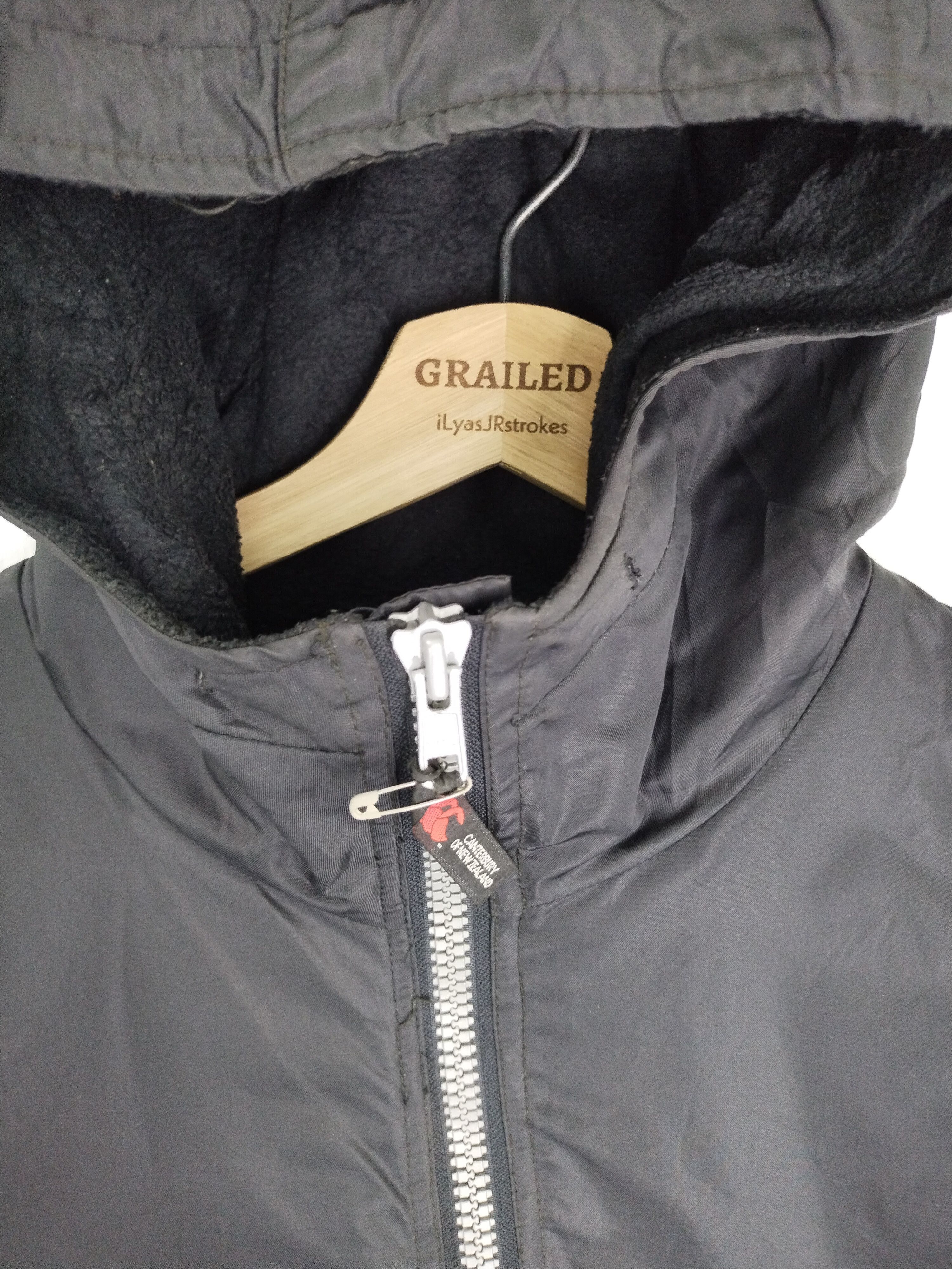 Canterbury of New Zealand × Vintage VINTAGE ANORAK WINDBREAKER HOODIE JACKET Size US L / EU 52-54 / 3 - 13 Thumbnail
