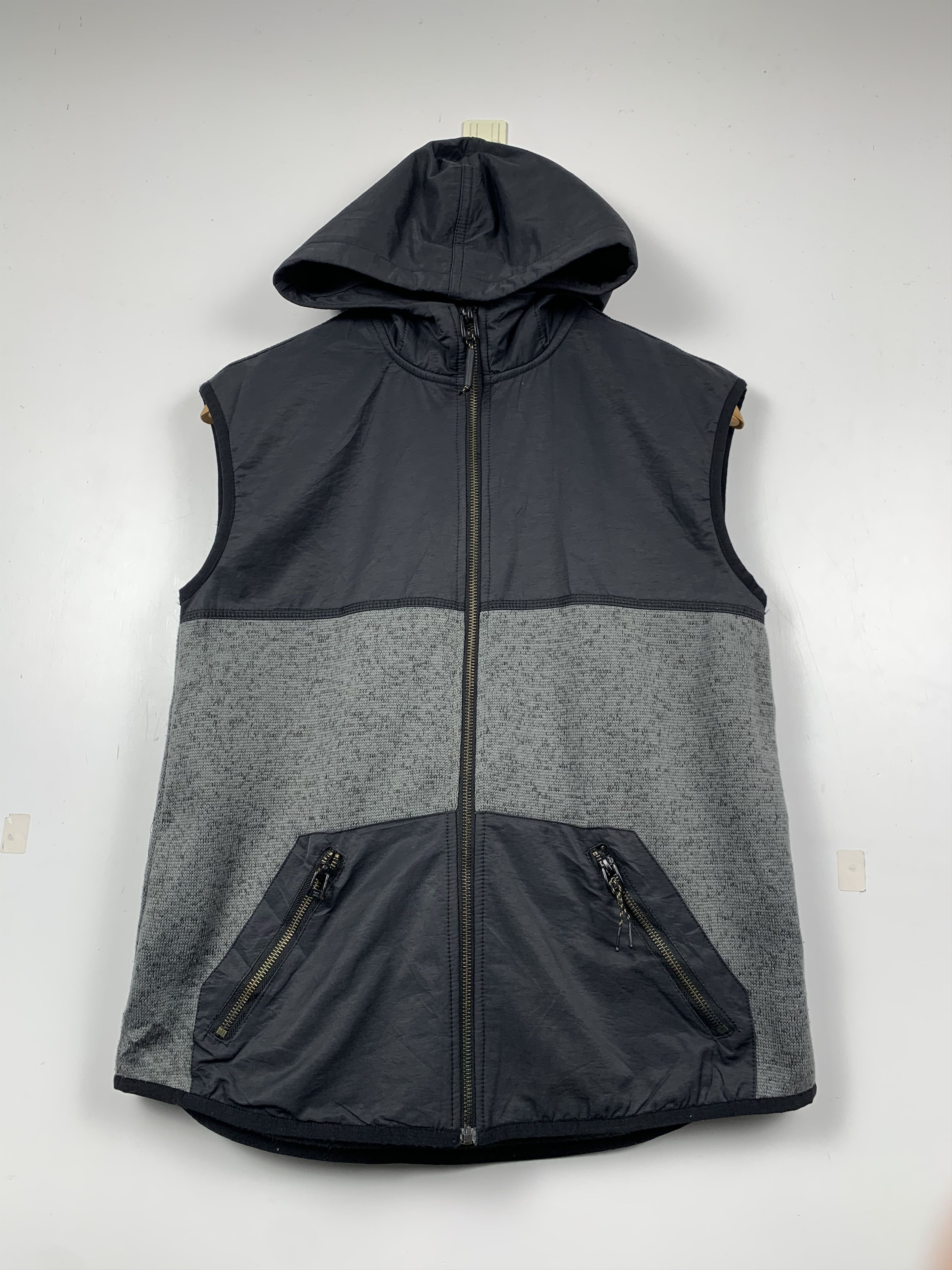 Vintage Billabong Hoodie Outdoor Vest J1242