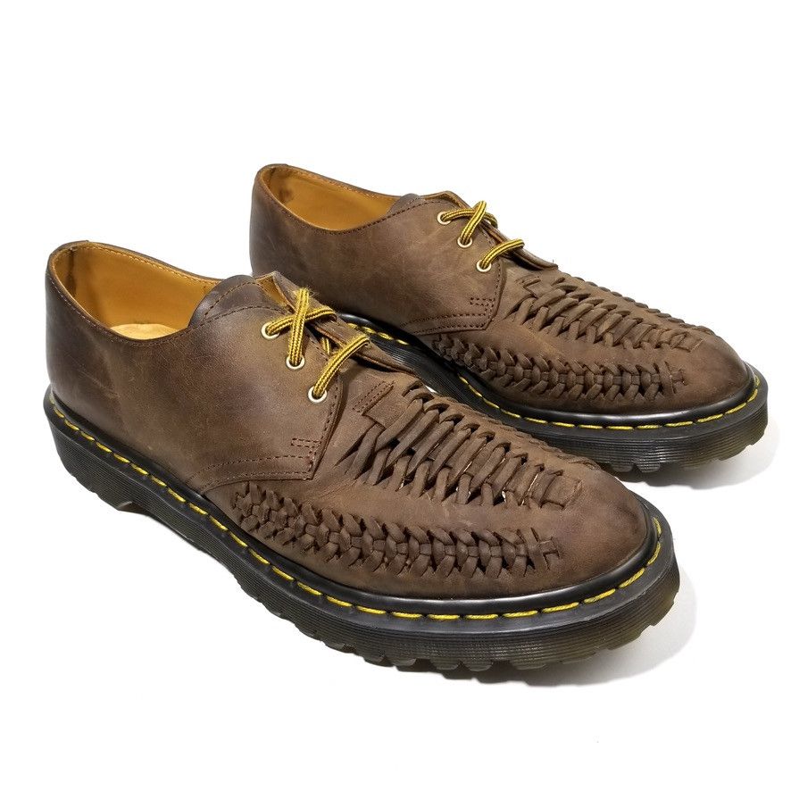 Dr. Martens Dr. Martens Ezra Woven Leather Summer Oxford Shoes Size US 11 / EU 44 - 9 Thumbnail