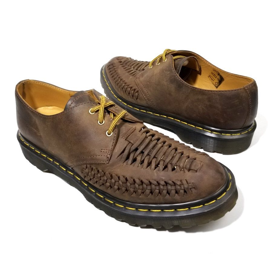 Dr. Martens Dr. Martens Ezra Woven Leather Summer Oxford Shoes Size US 11 / EU 44 - 2 Thumbnail