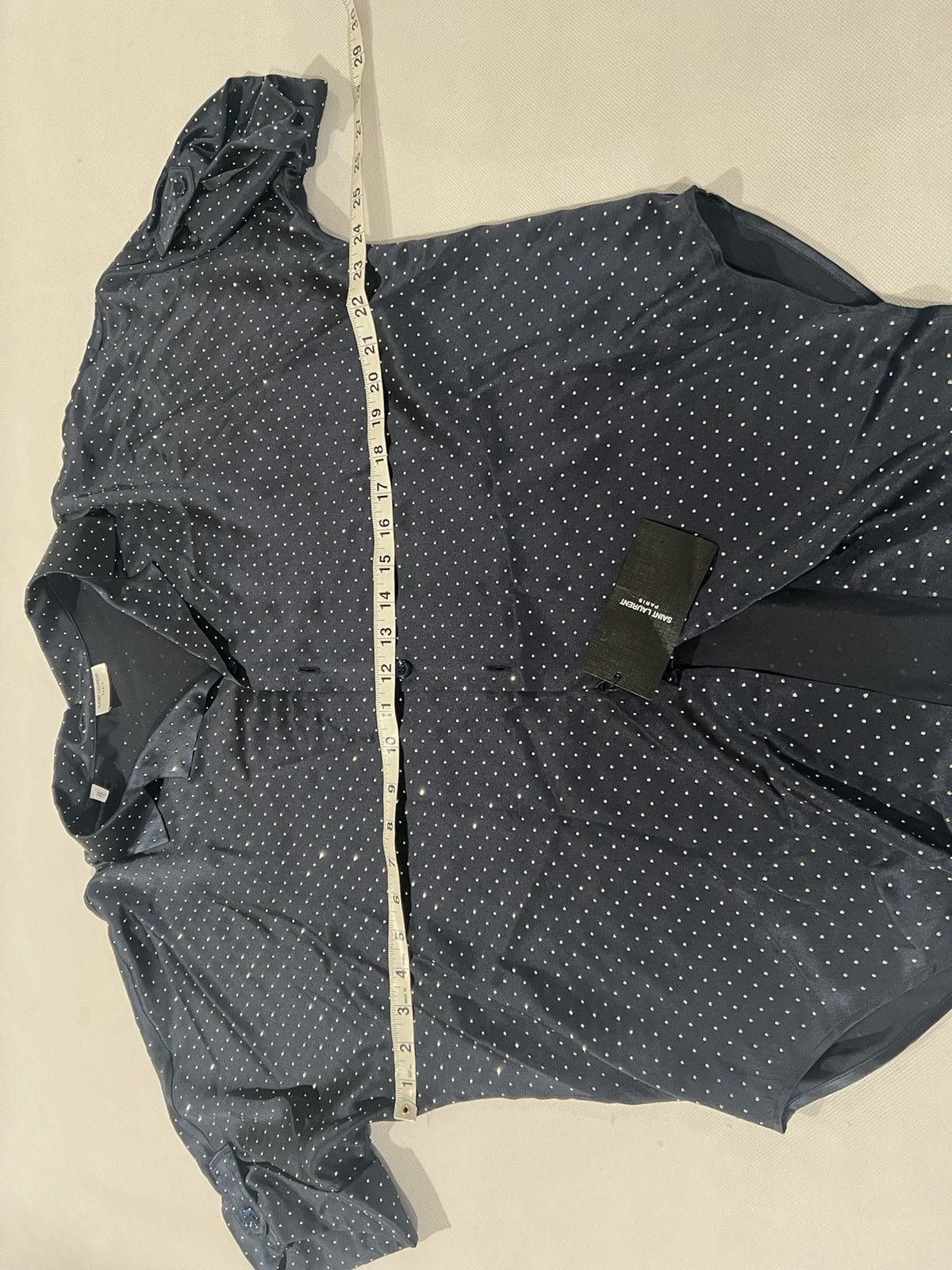 Saint Laurent Paris Saint Laurent studded oversized shirt. 38/15.5. $1990 Size US L / EU 52-54 / 3 - 7 Thumbnail