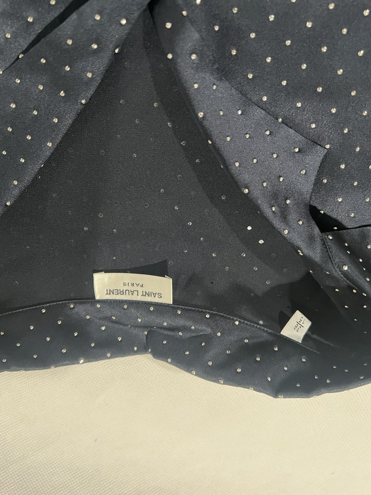 Saint Laurent Paris Saint Laurent studded oversized shirt. 38/15.5. $1990 Size US L / EU 52-54 / 3 - 8 Thumbnail