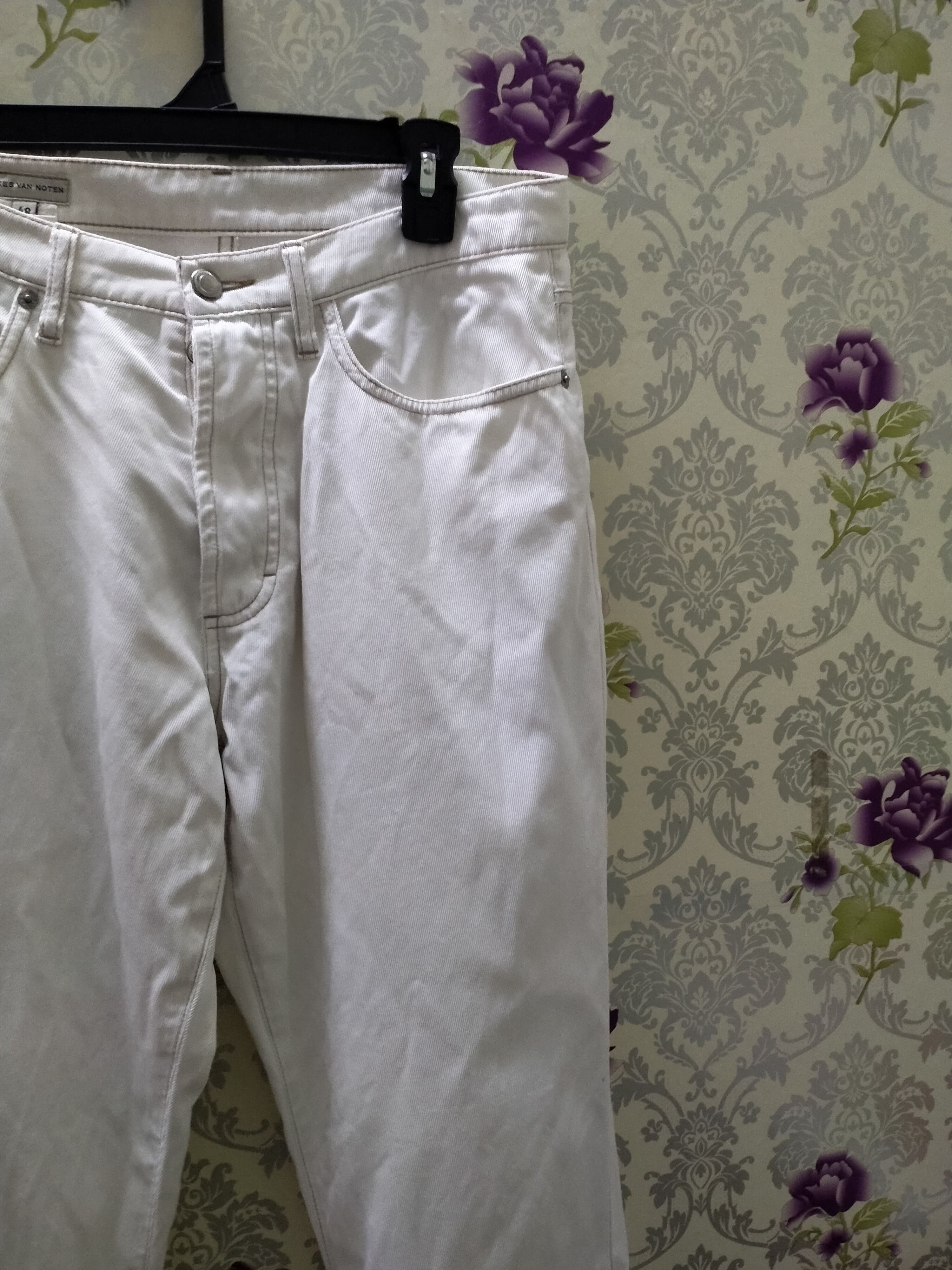 Dries Van Noten Dries van noten white skinny jeans Size US 32 / EU 48 - 4 Thumbnail