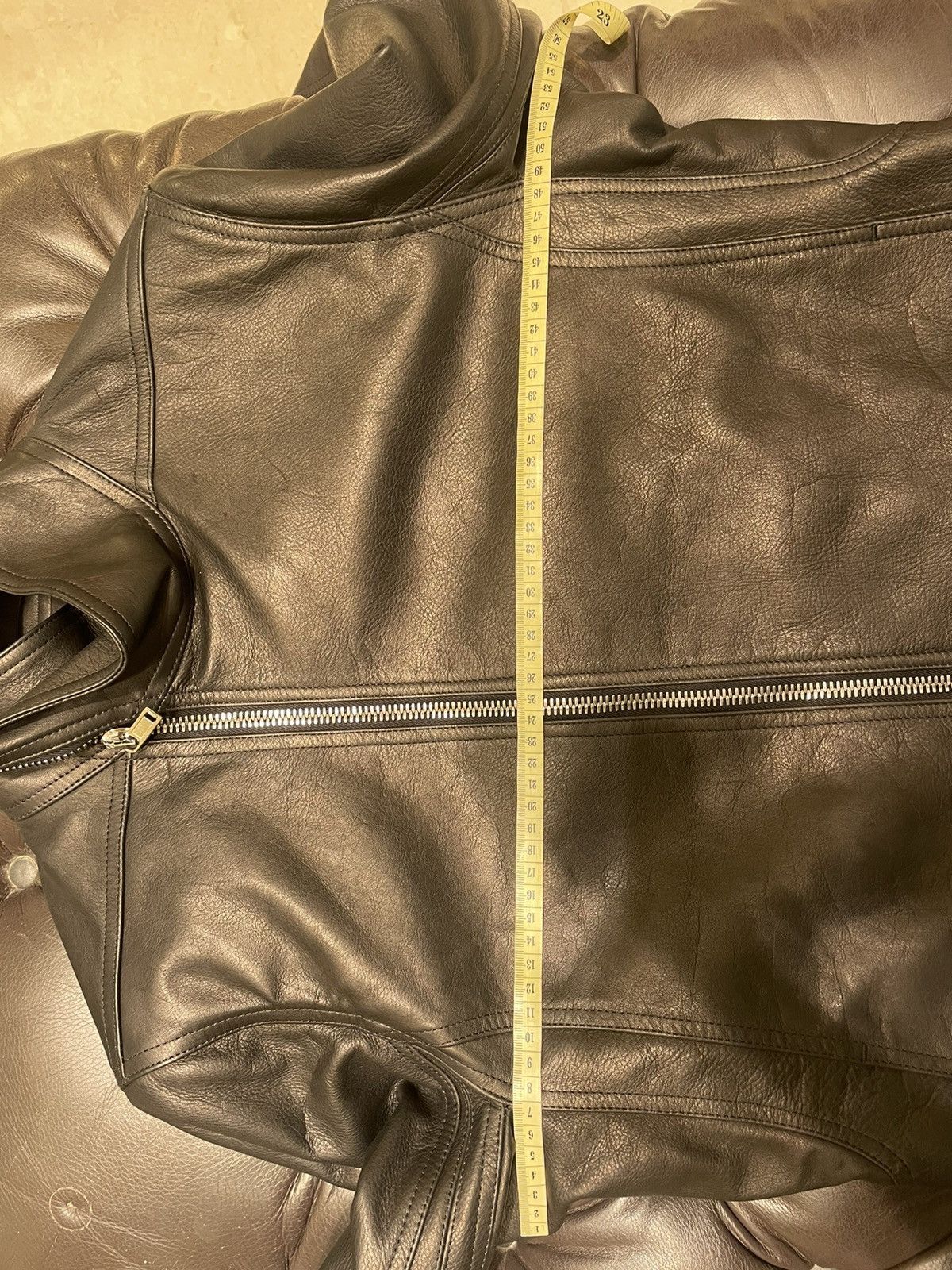 Rick Owens Rick Owens Mollino Biker Leather Jacket LCW Size US M / EU 48-50 / 2 - 6 Thumbnail