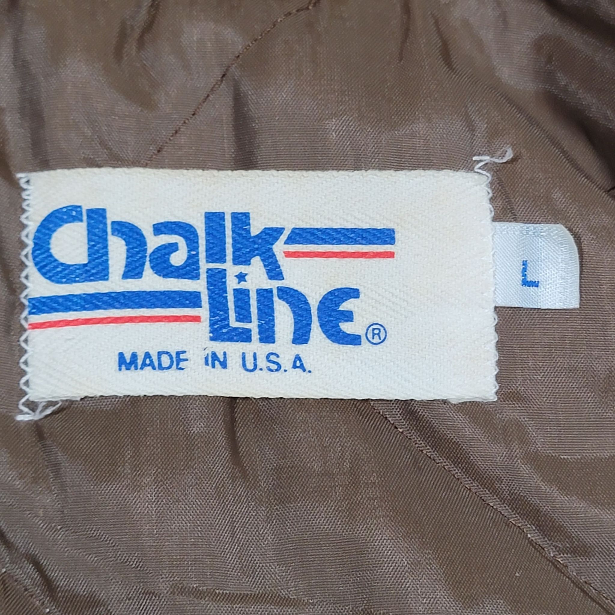 Chalk Line × Vintage Cleveland Browns Vintage 80s Chalk Line Satin Bomber Jacket Size US L / EU 52-54 / 3 - 7 Thumbnail