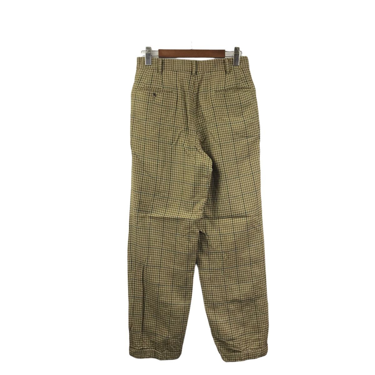 J.Crew J CREW Check Tartan Baggy Wool Trousers Pant Size US 29 - 5 Thumbnail