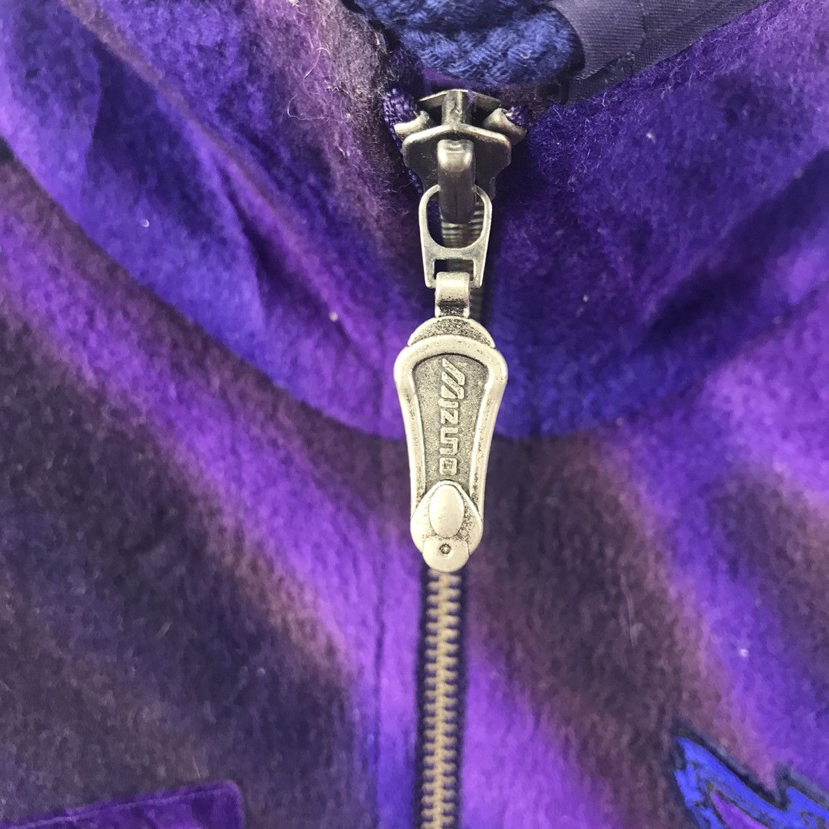 Mizuno Vintage MIZUNO JAPAN Fleece Ski Purple Bomber Jacket Size US S / EU 44-46 / 1 - 5 Thumbnail