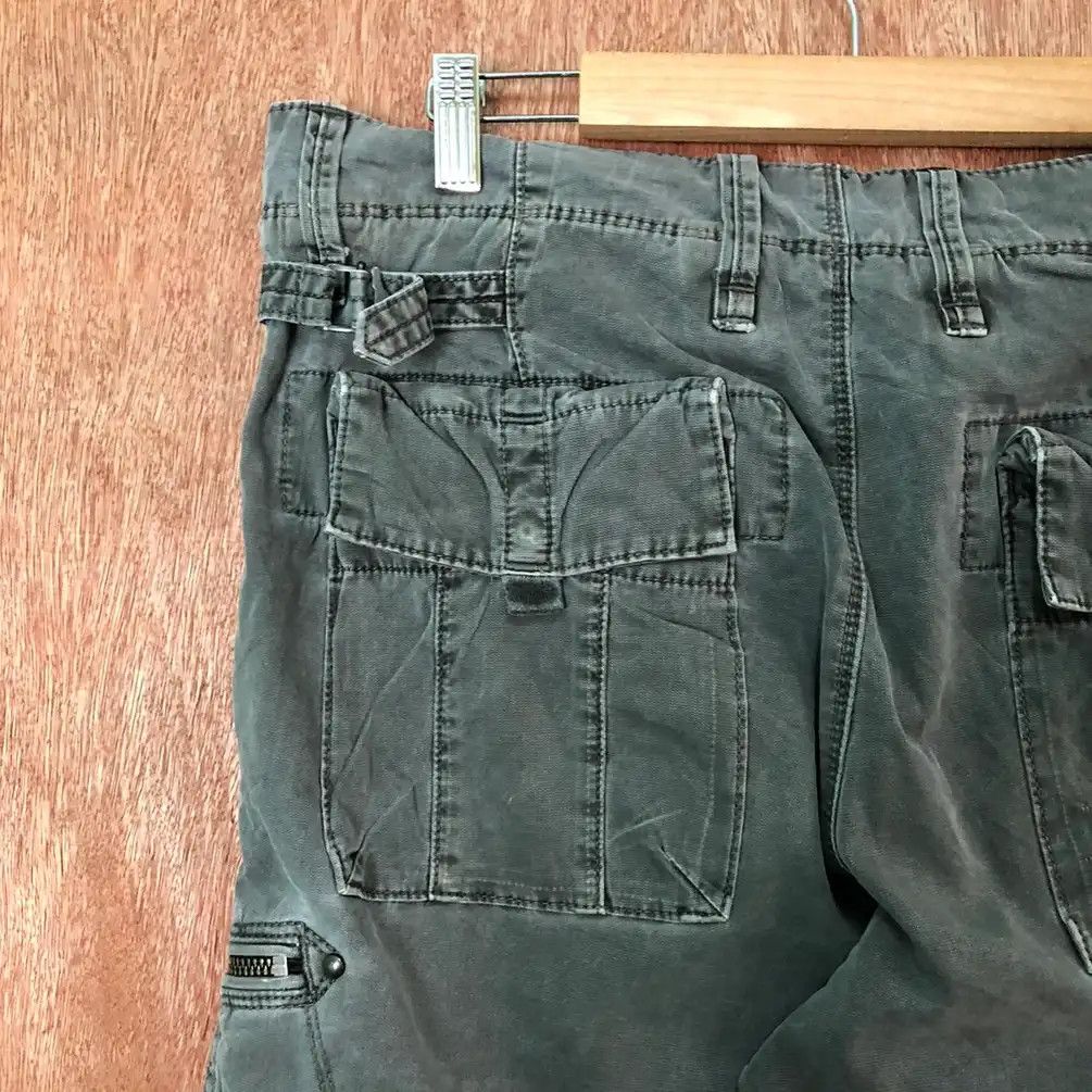 Japanese Brand × Vintage Vintage Japanese Brand Grey Cargo Pants #384 Size US 34 / EU 50 - 11 Thumbnail