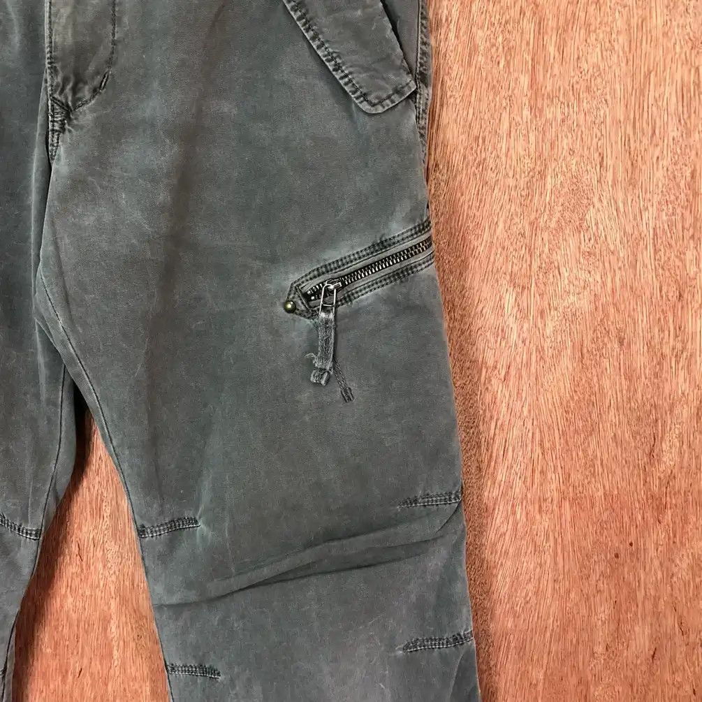 Japanese Brand × Vintage Vintage Japanese Brand Grey Cargo Pants #384 Size US 34 / EU 50 - 6 Thumbnail