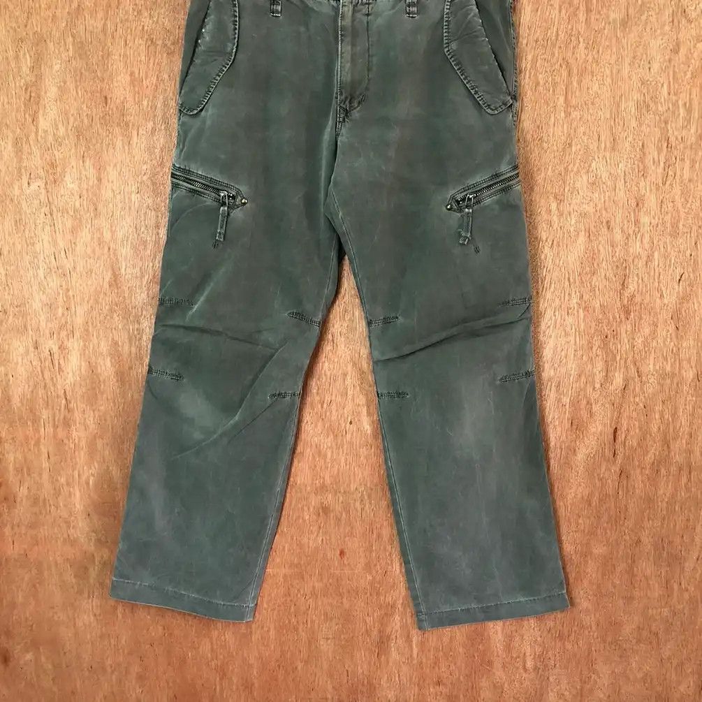 Japanese Brand × Vintage Vintage Japanese Brand Grey Cargo Pants #384 Size US 34 / EU 50 - 2 Thumbnail