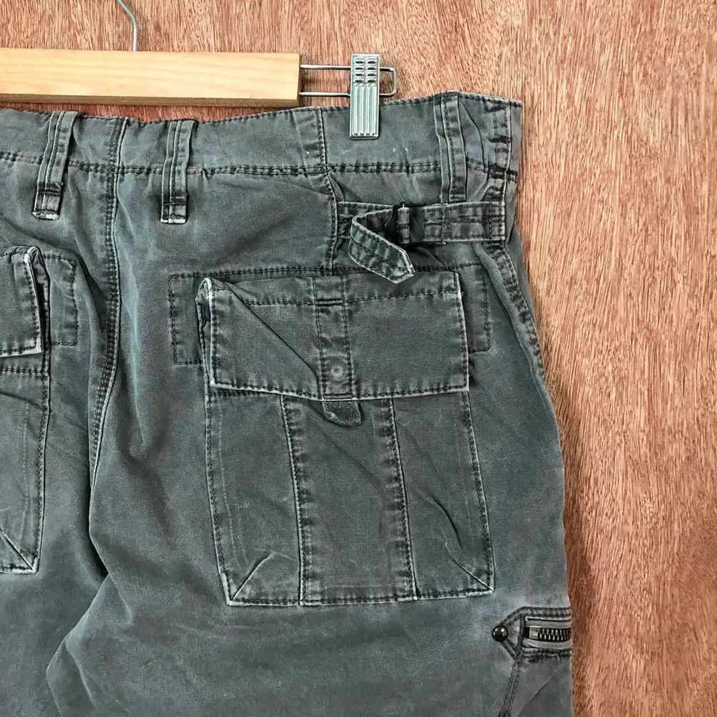 Japanese Brand × Vintage Vintage Japanese Brand Grey Cargo Pants #384 Size US 34 / EU 50 - 12 Thumbnail