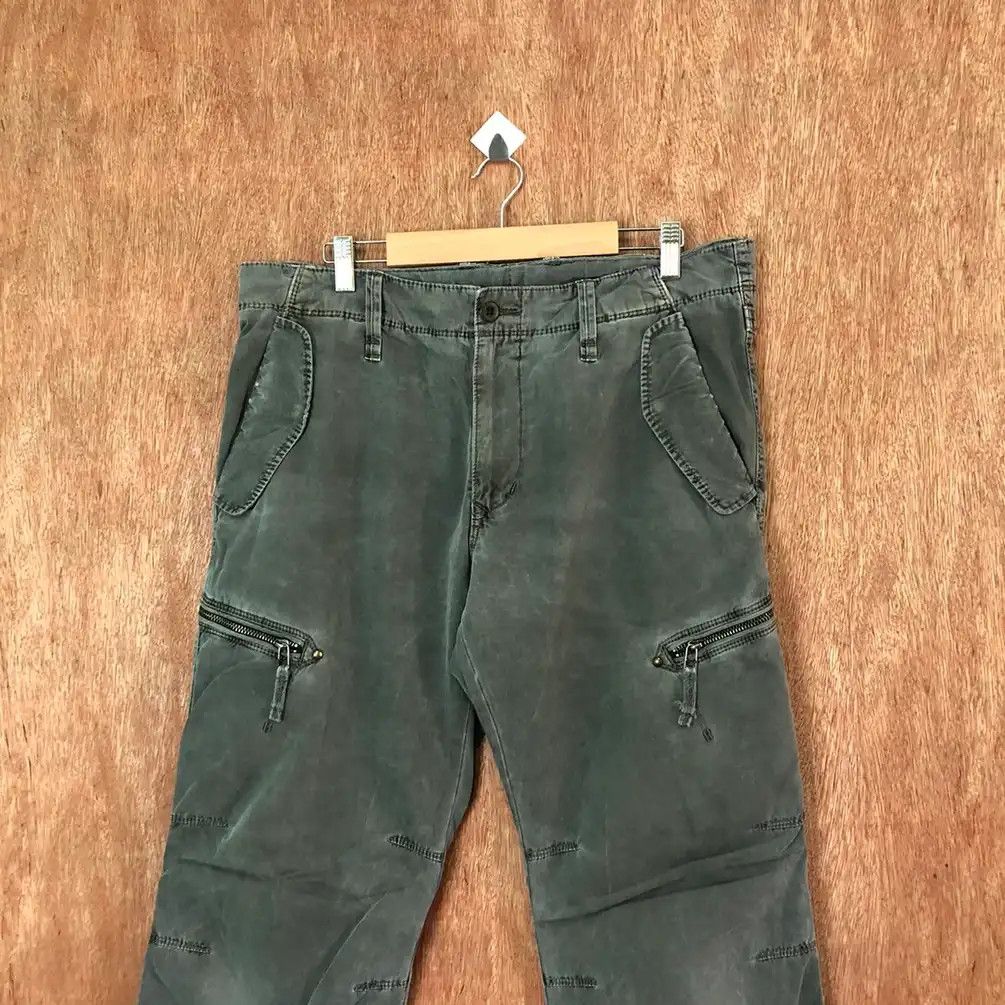Japanese Brand × Vintage Vintage Japanese Brand Grey Cargo Pants #384 Size US 34 / EU 50 - 4 Thumbnail