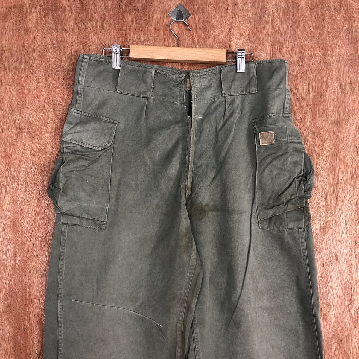 Japanese Brand DL Japan Air Defense Force vintage military Pants #c830 Size US 32 / EU 48 - 2 Thumbnail