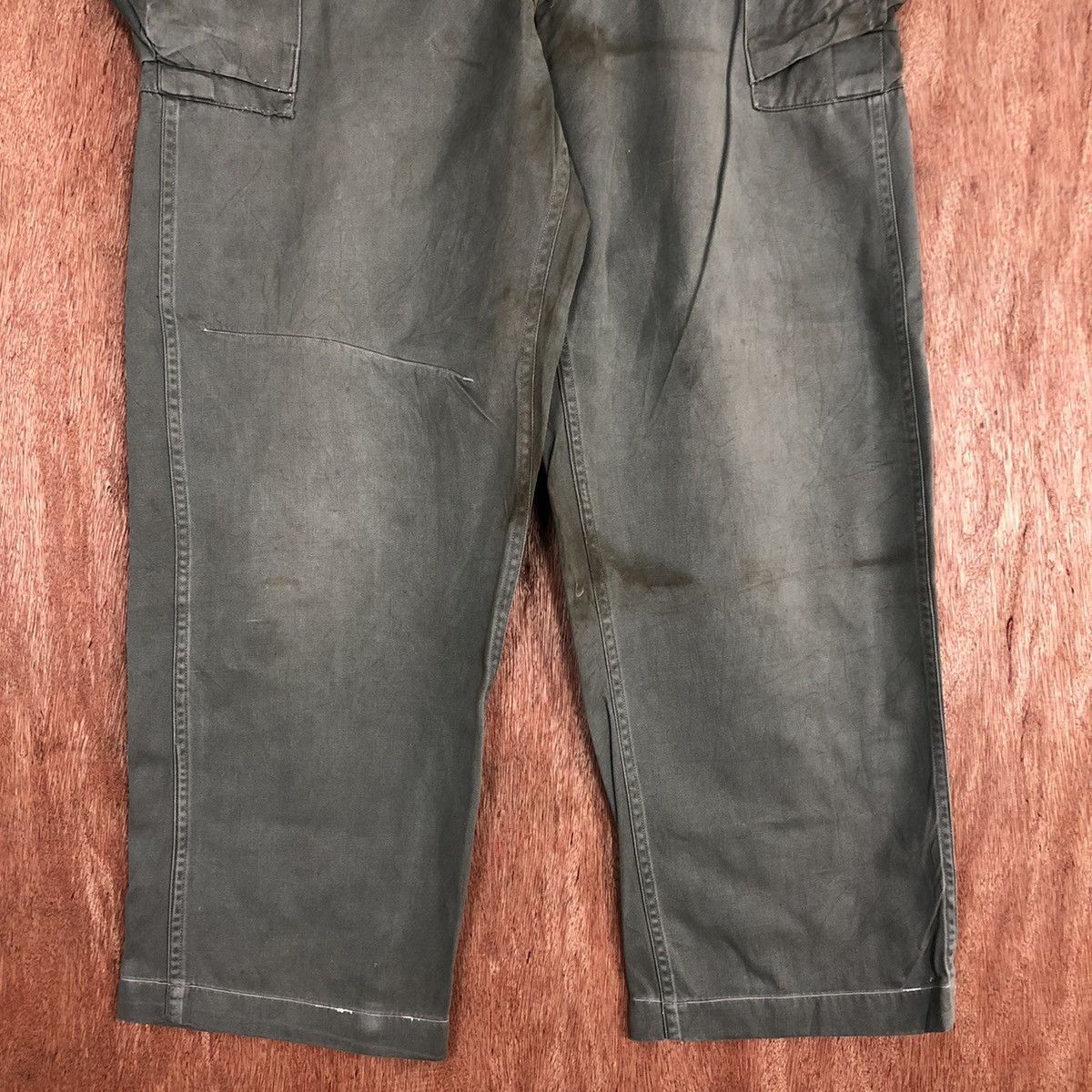 Japanese Brand DL Japan Air Defense Force vintage military Pants #c830 Size US 32 / EU 48 - 3 Thumbnail