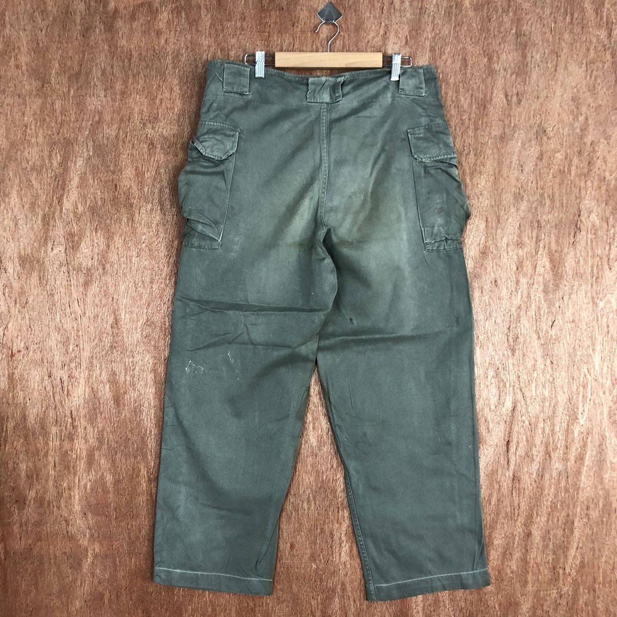 Japanese Brand DL Japan Air Defense Force vintage military Pants #c830 Size US 32 / EU 48 - 6 Thumbnail