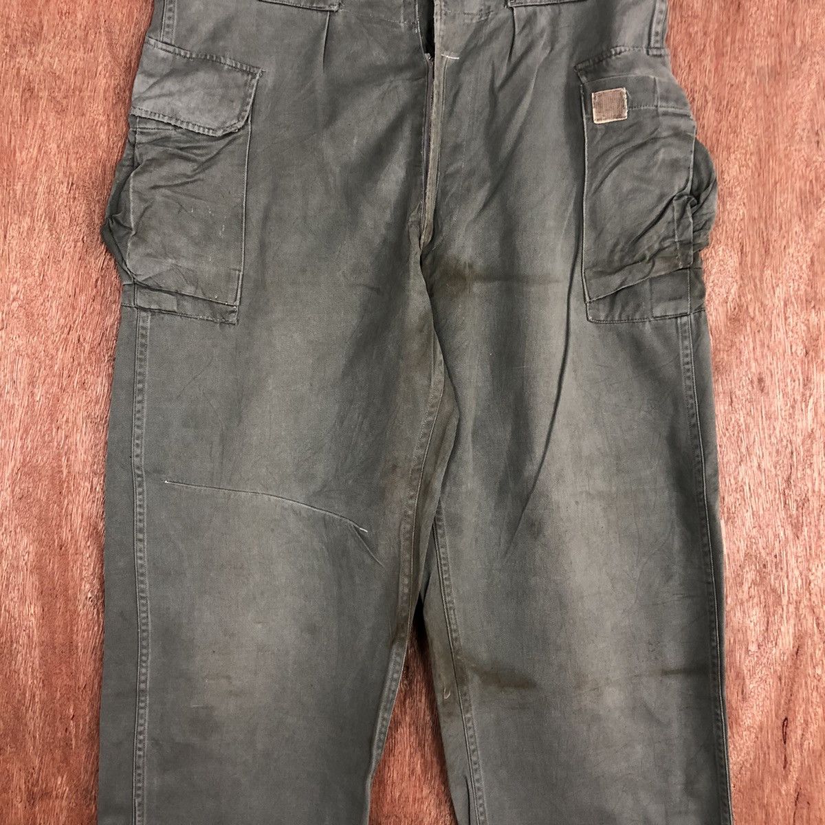 Japanese Brand DL Japan Air Defense Force vintage military Pants #c830 Size US 32 / EU 48 - 4 Thumbnail