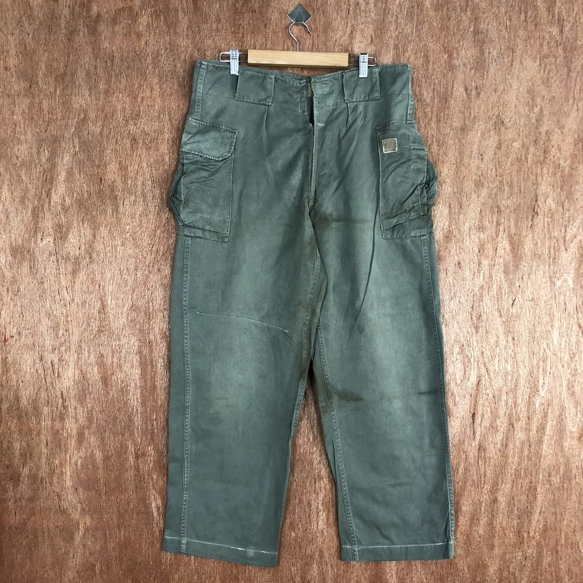 image of Dl Japan Air Defense Force Vintage Military Pants C830 in Grey, Men's (Size 32)