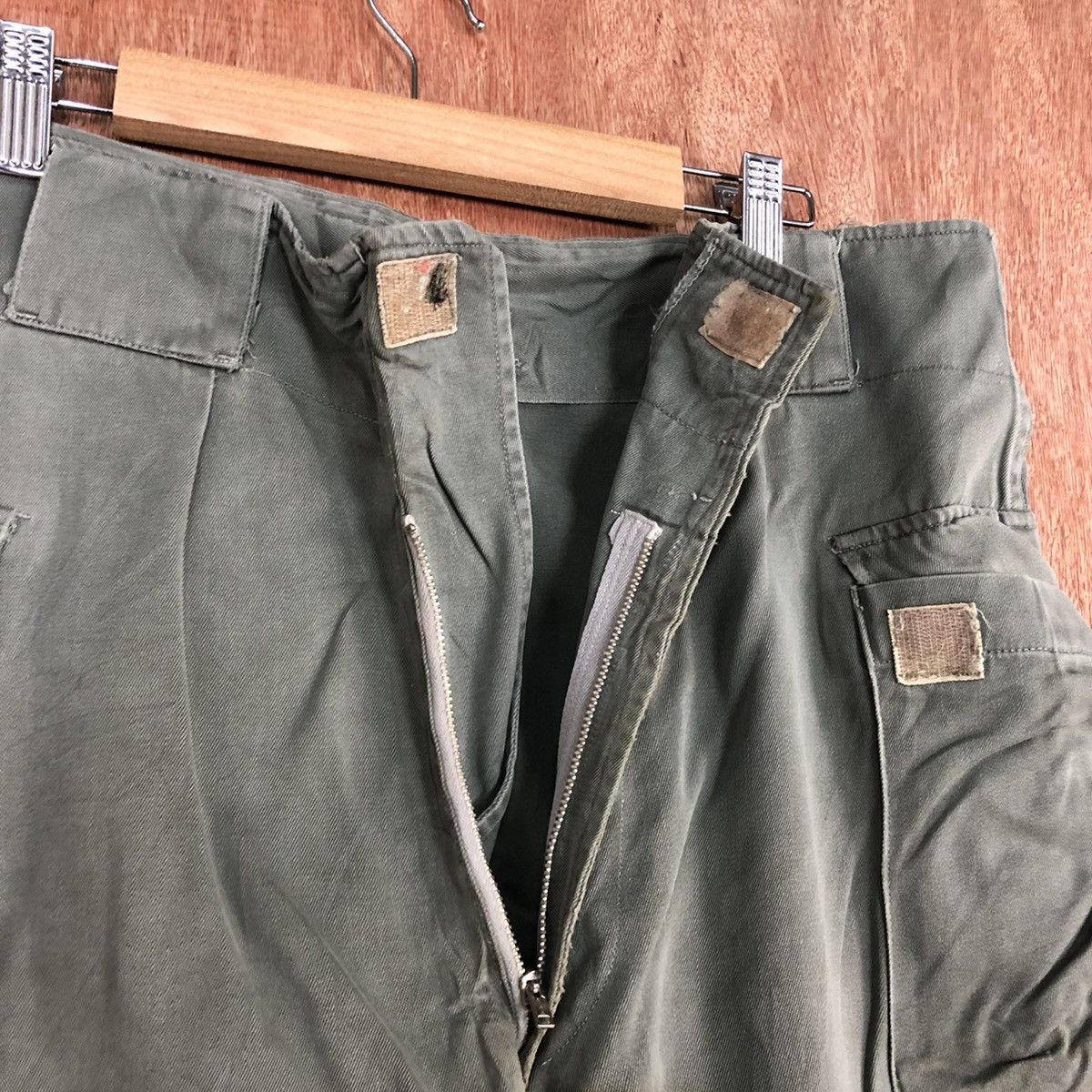 Japanese Brand DL Japan Air Defense Force vintage military Pants #c830 Size US 32 / EU 48 - 5 Thumbnail