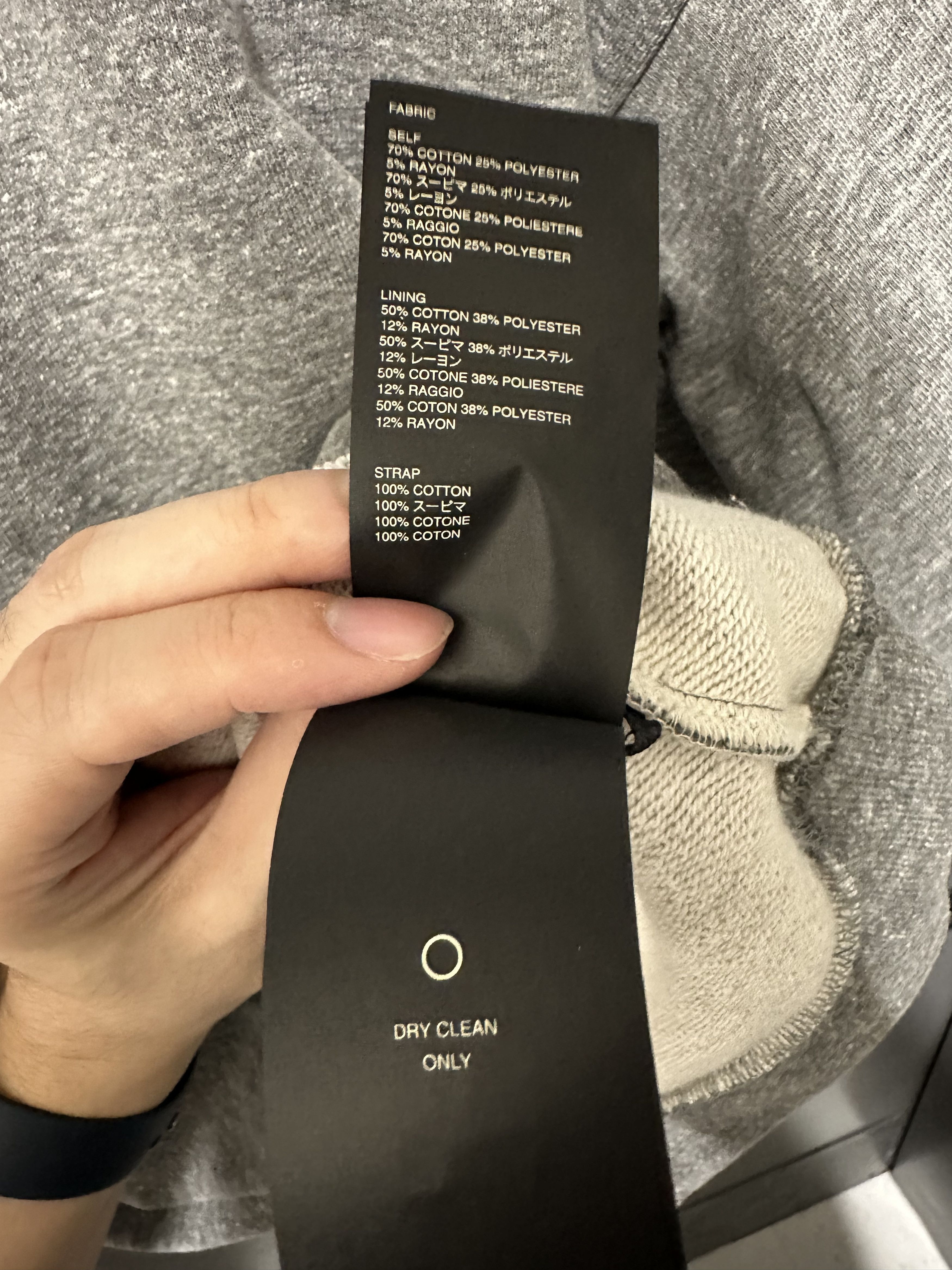 Fear of God Fear of God Sixth Collection Logo Crewneck Sweatshirt Size M Size US M / EU 48-50 / 2 - 5 Thumbnail