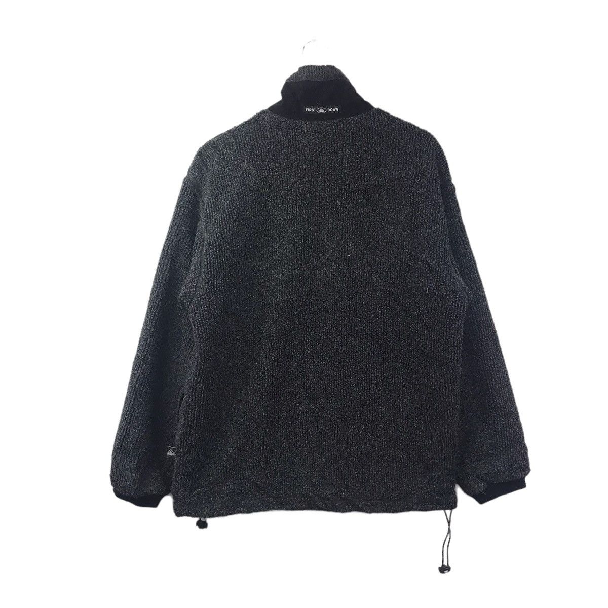 Vintage FIRST DOWN USA Fleece Grey Sherpa Bomber Jacket Size US L / EU 52-54 / 3 - 9 Thumbnail