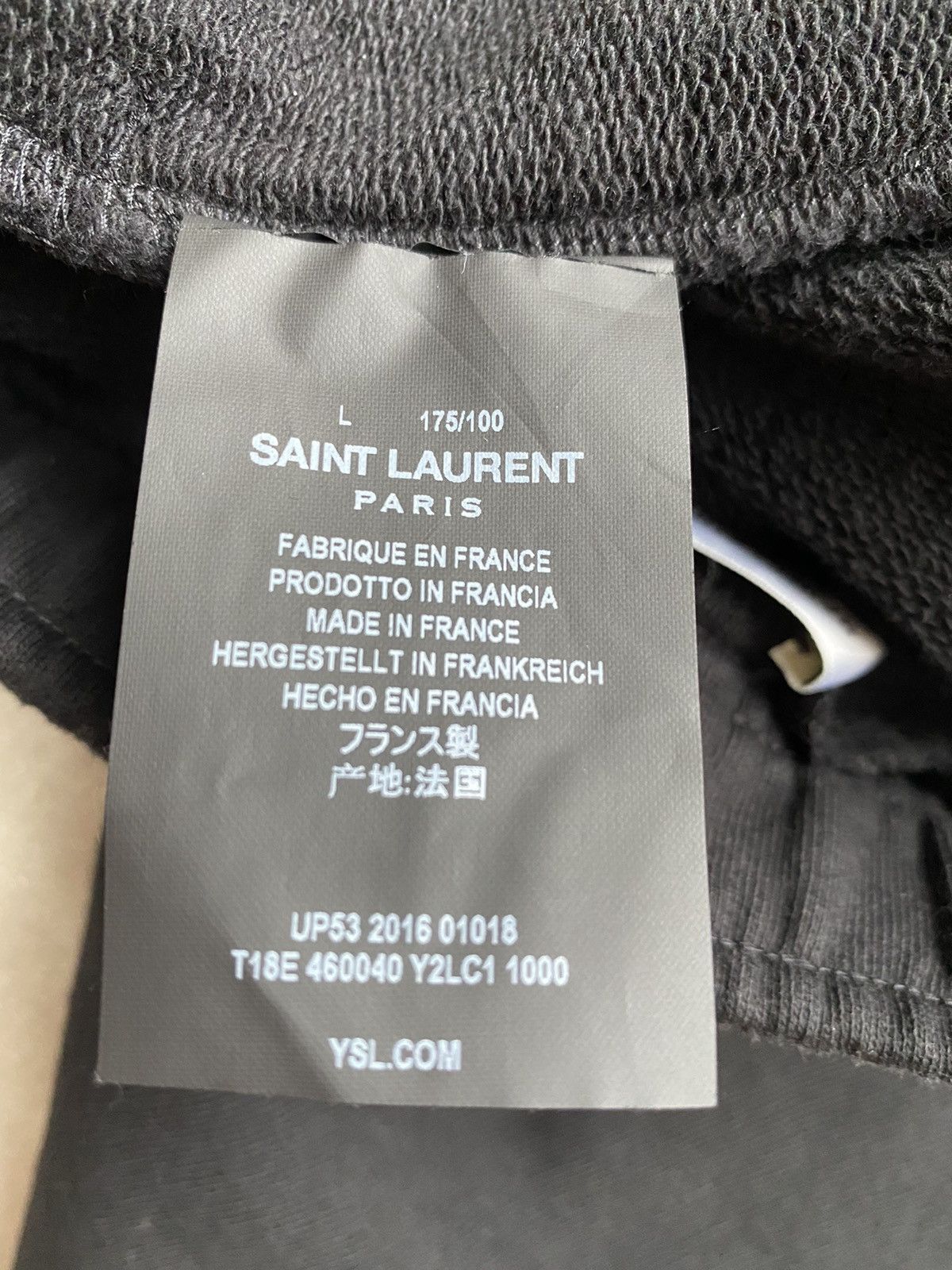 Saint Laurent Paris $790 🤑 SS17 Saint Laurent sweatpants *rare* $790 🤑🤑Large Size US 32 / EU 48 - 13 Thumbnail