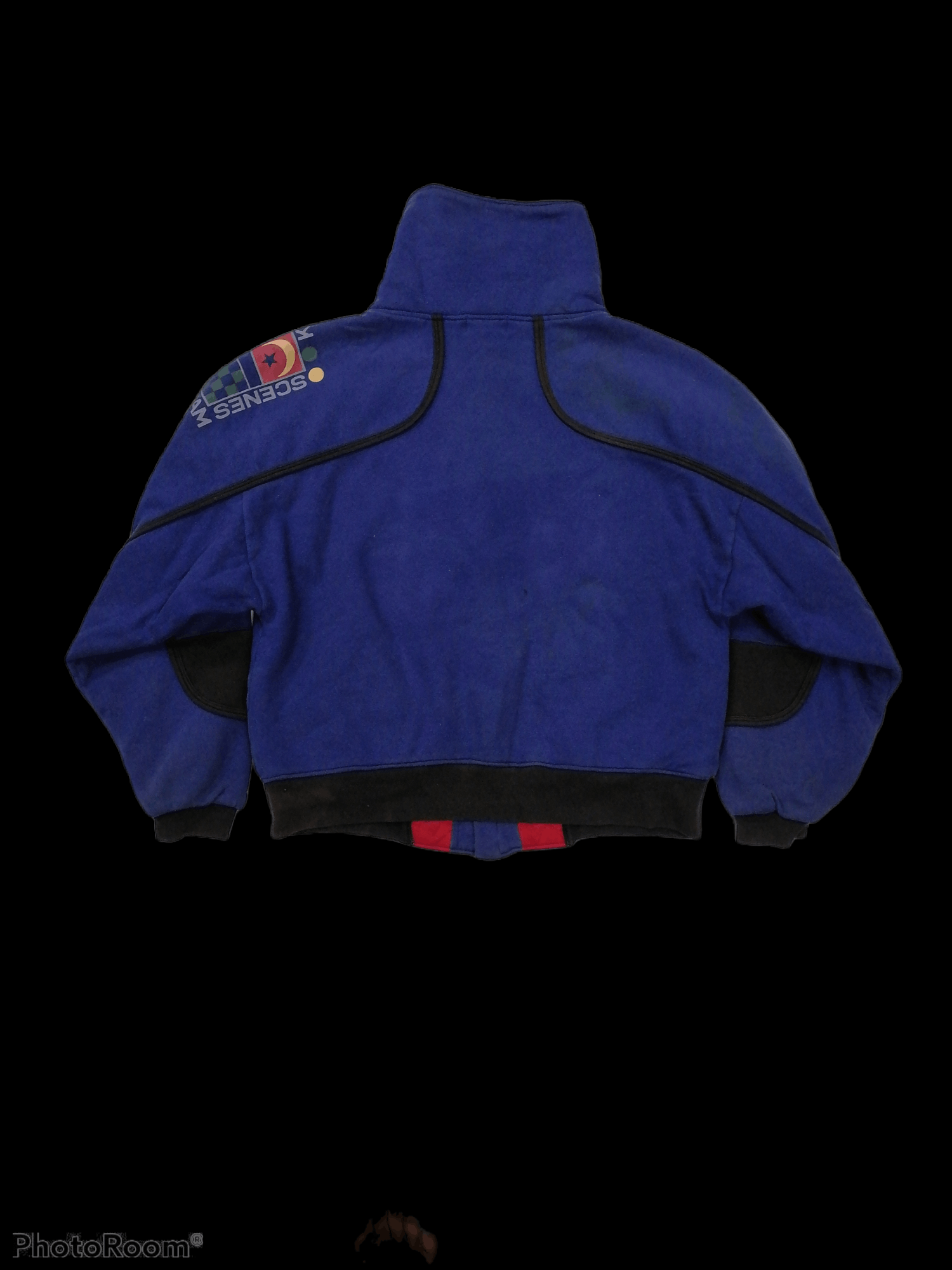 Kansai Yamamoto Rare🔥Vintage Riding-Team Kansai Men O2 Bomber Jackets⚡⚡⚡ Size US M / EU 48-50 / 2 - 7 Thumbnail