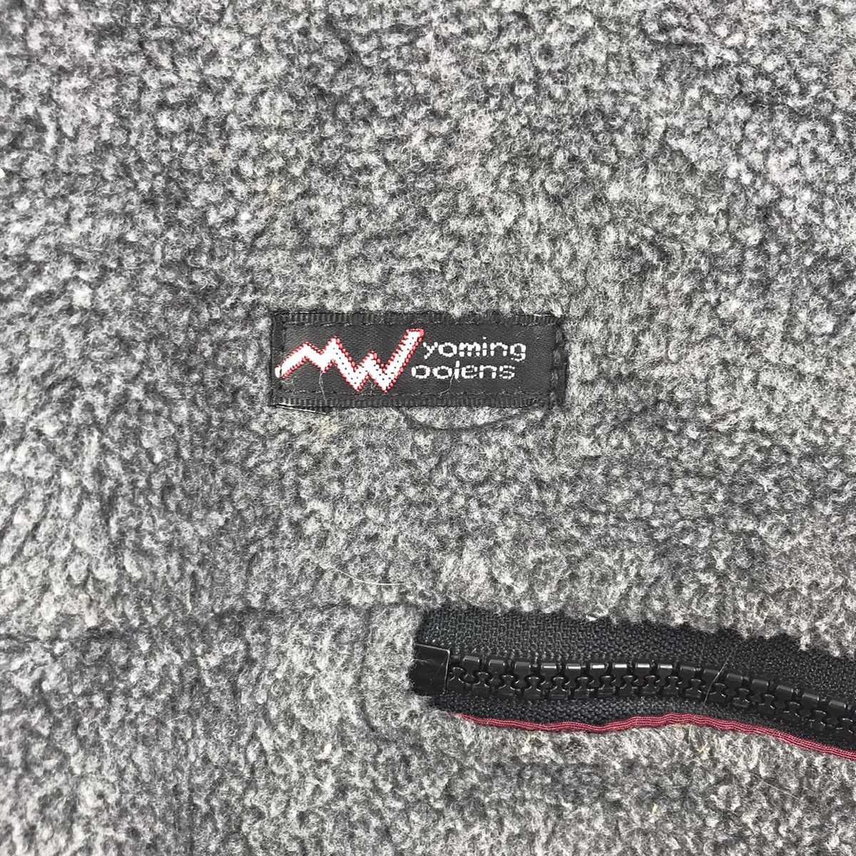 Vintage WYAMING WOOLENS USA Grey Sherpa Bomber Jacket Size US L / EU 52-54 / 3 - 3 Thumbnail