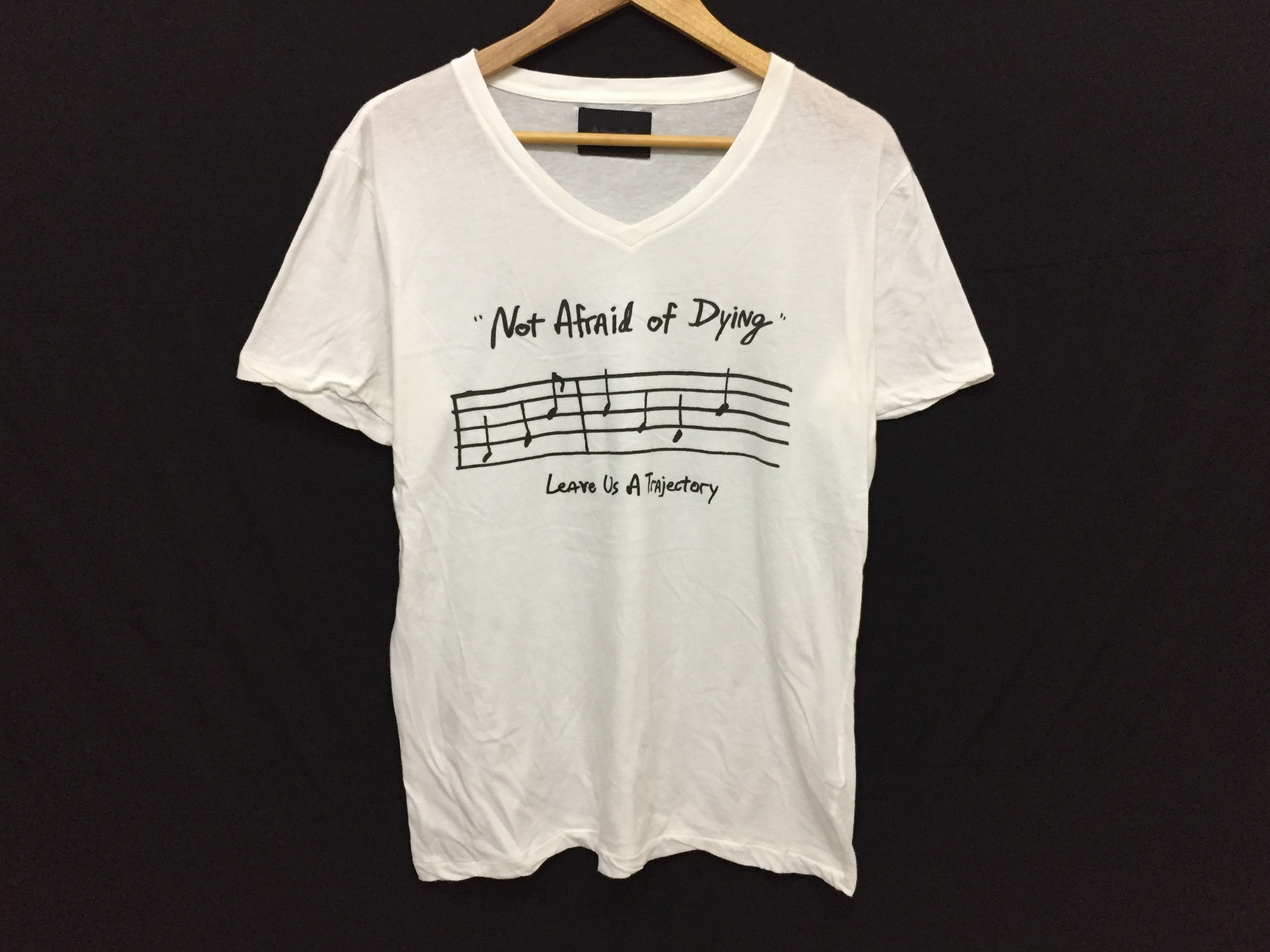 Isamu Katayama Backlash × Japanese Brand × Lounge Lizard Poem Not Afraid of Dying ,leave us a trajectory Size US M / EU 48-50 / 2 - 2 Thumbnail
