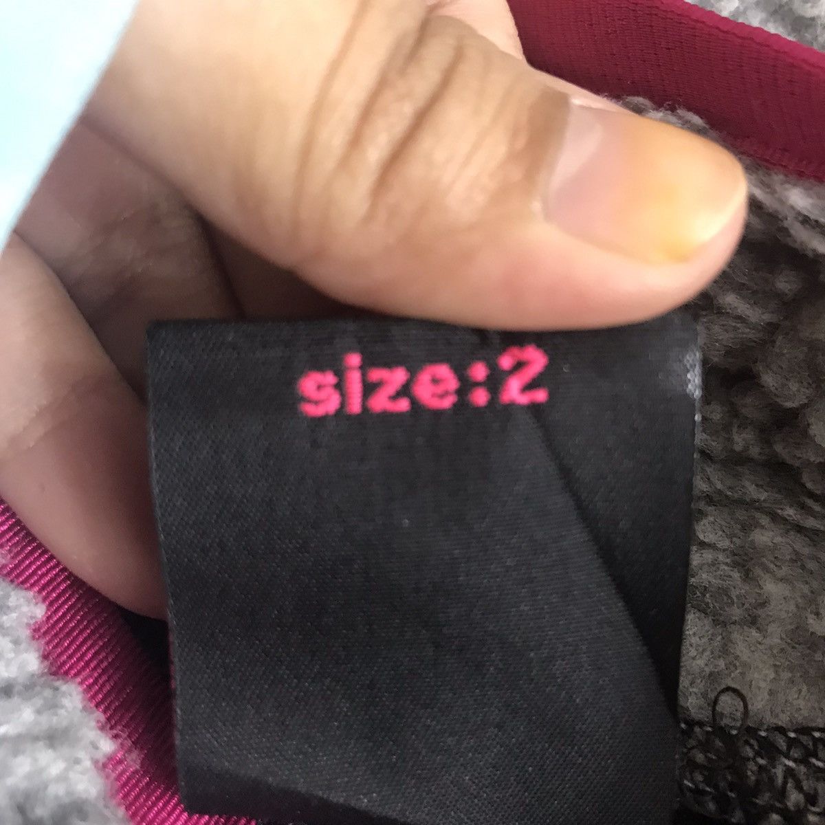 Japanese Brand X-GIRL SKATE Skateboard Brand Grey Sherpa FleeceBomberJacket Size XS / US 0-2 / IT 36-38 - 5 Thumbnail
