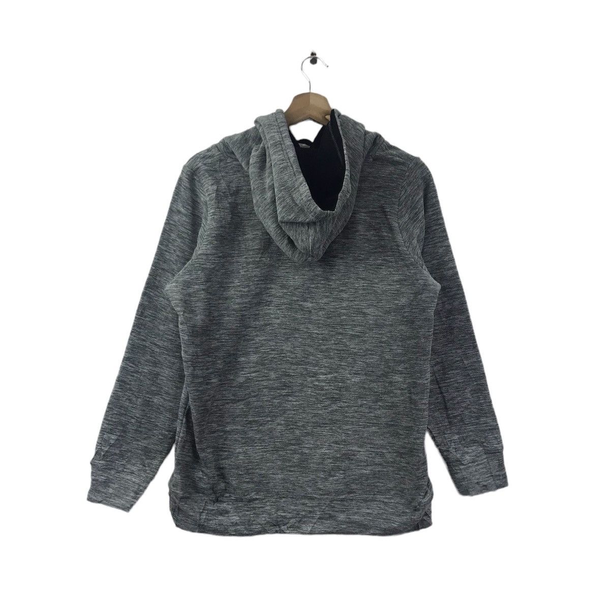 Vintage Vintage 90s OUTDOOR PRODUCT Big Logo Fleece Grey Hoodie Size US L / EU 52-54 / 3 - 8 Thumbnail